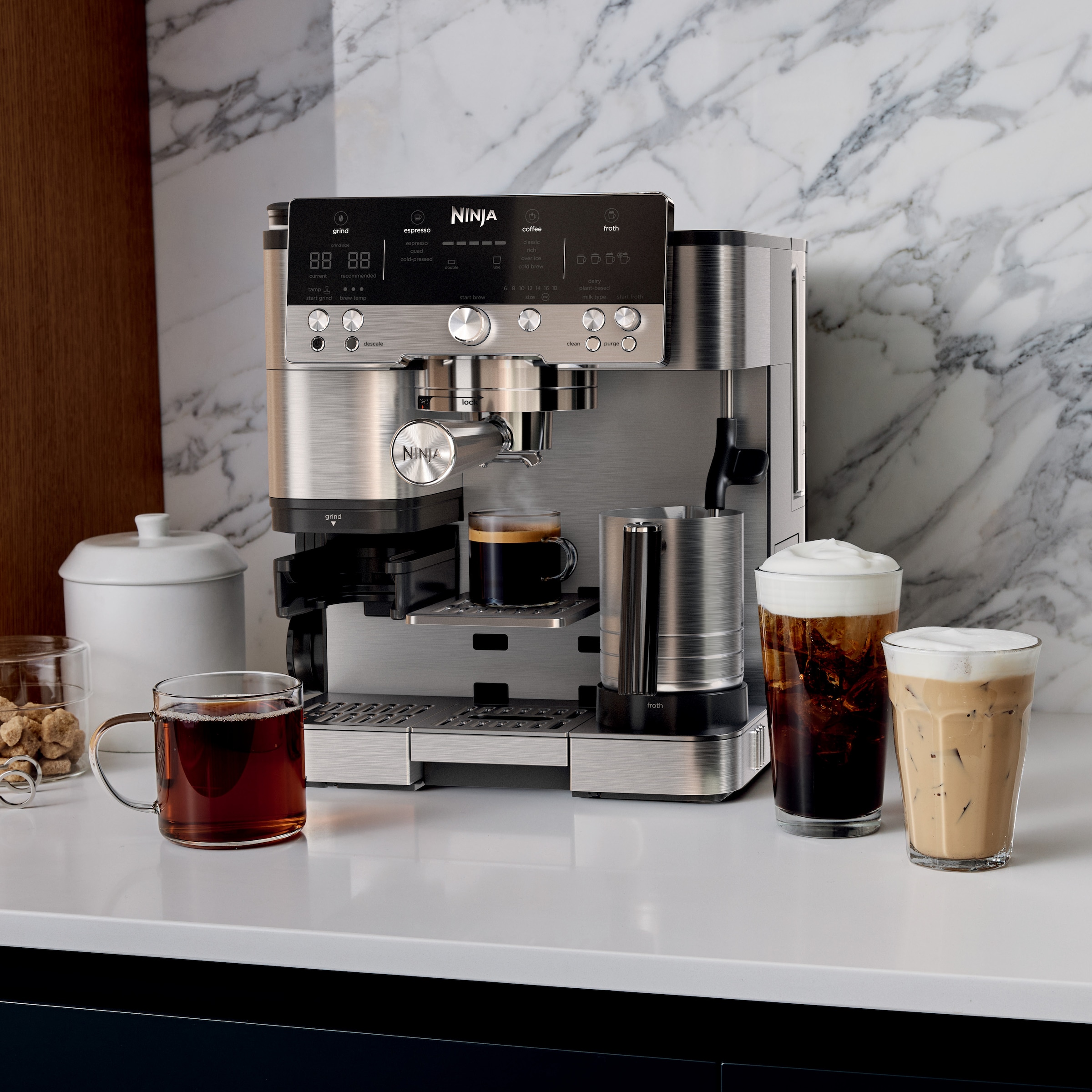 NINJA Espressomaschine »ES601EU«, Espresso-, Cold Brew- und Filterkaffeemaschine