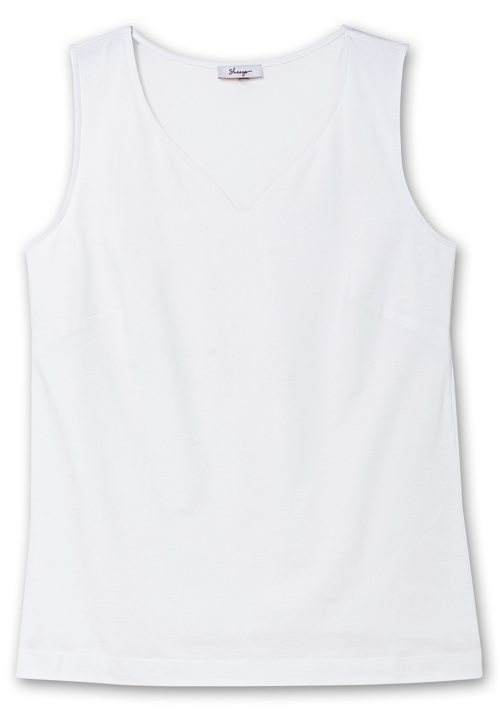 Sheego Tanktop »Doppellagiges Top mit Herzausschnitt«