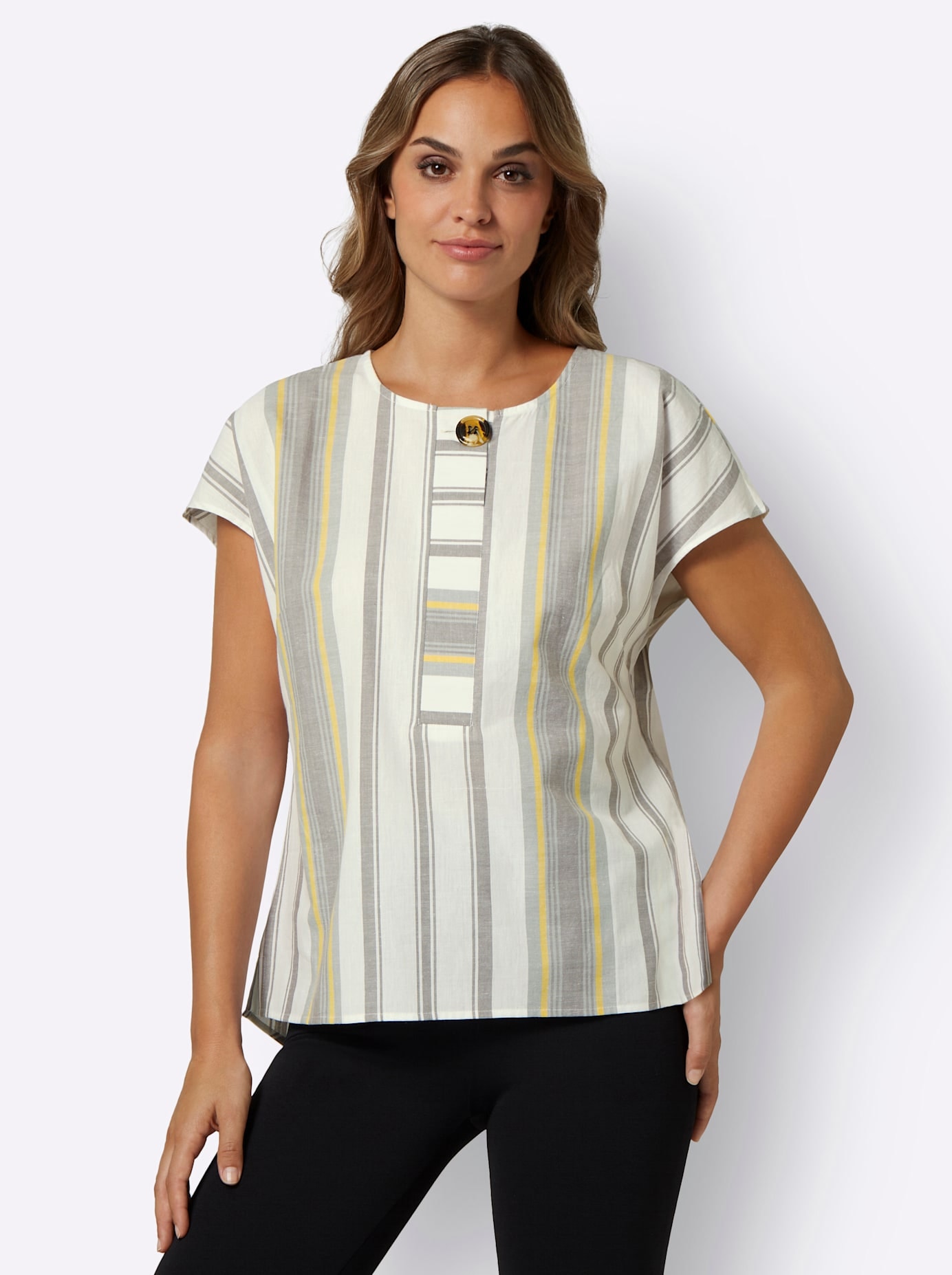 Classic Basics Kurzarmbluse