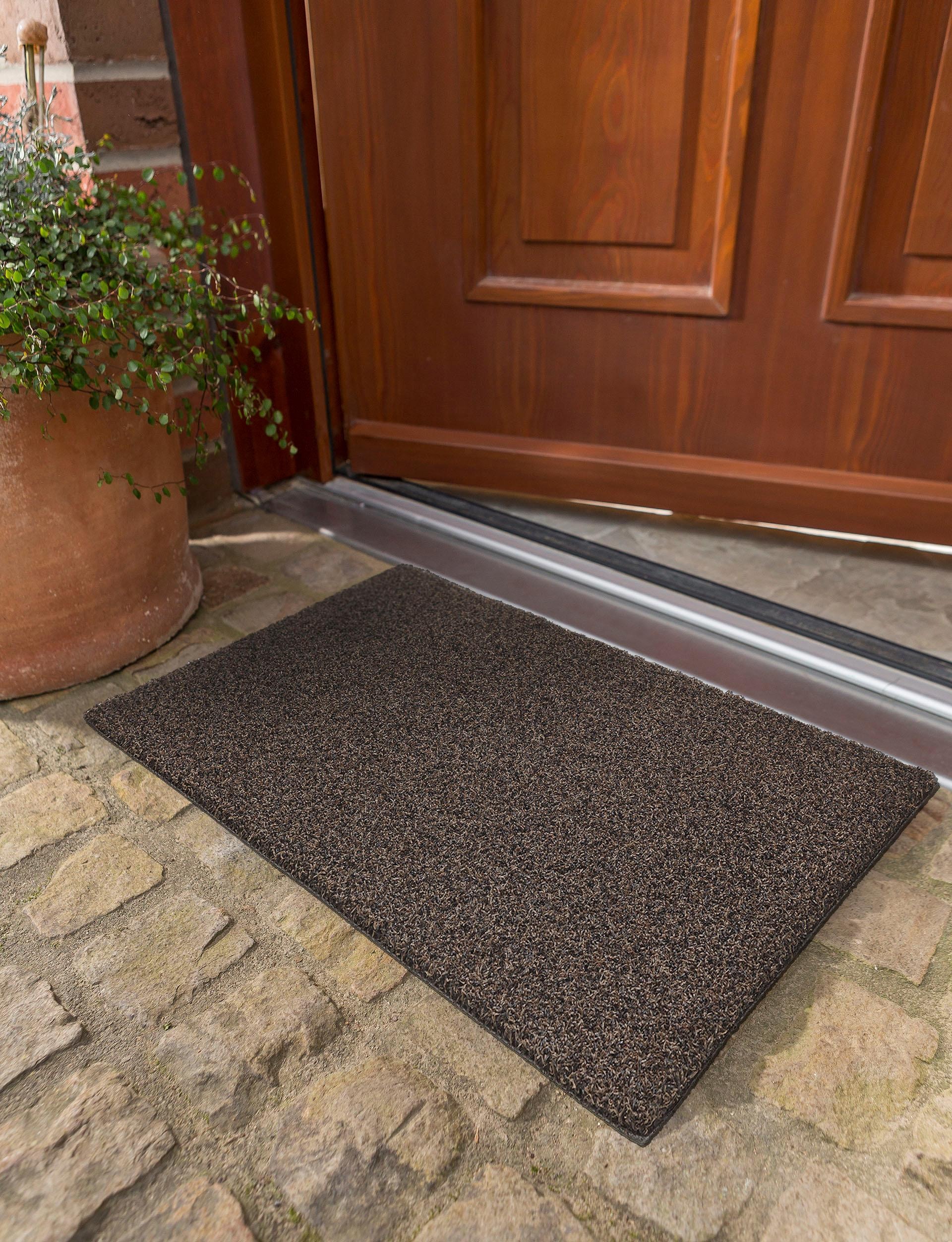 ASTRA Fußmatte »Brush Line 240« rechteckig 11 mm Höhe Türmatte, Schmutzfangmatte, In -und Outdoor geeignet