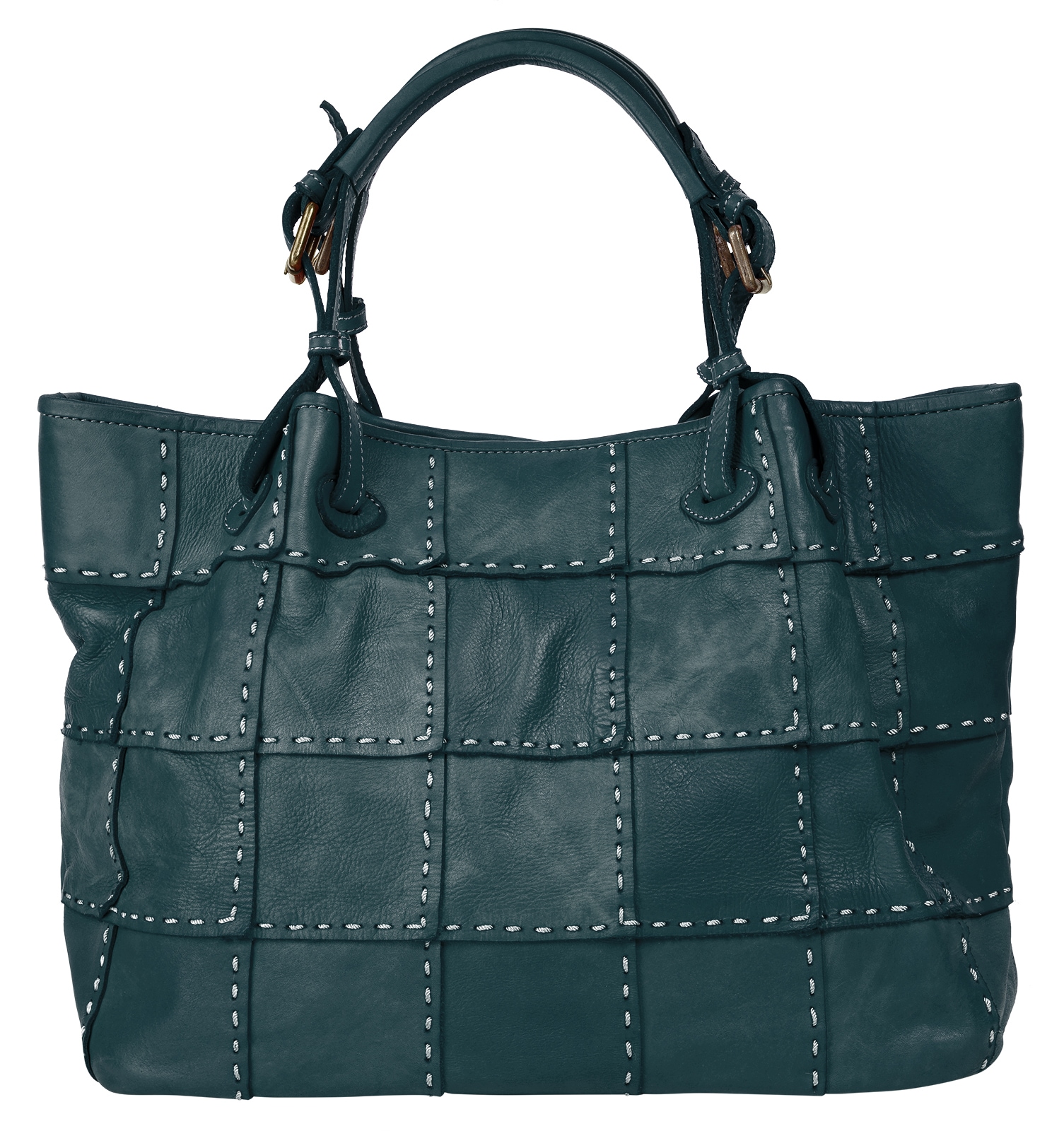 Samantha Look Shopper echt Leder, Made in Italy