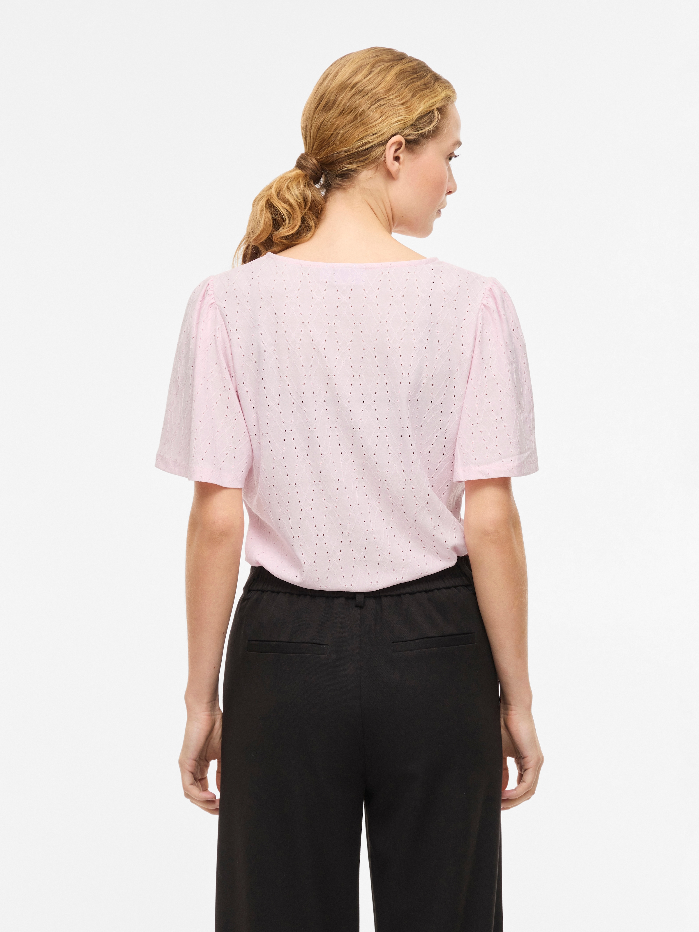 Vila Rundhalsshirt »VIBELLI O-NECK S/S TOP - NOOS«
