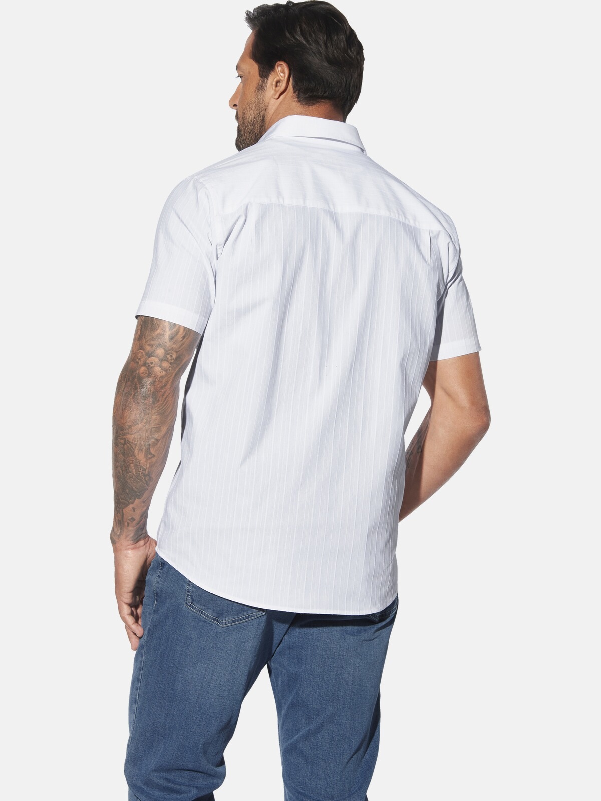 Jan Vanderstorm Kurzarmhemd »Hemd JORMA«