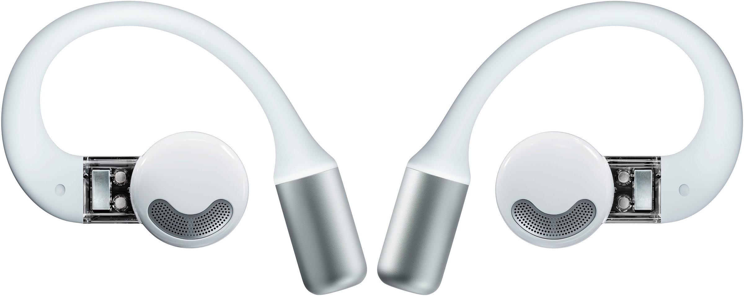 NOTHING Open-Ear-Kopfhörer »Ear (Open)« A2DP Bluetooth | AVCTP Bluetooth | AVDTP Bluetooth | AVRCP Bluetooth | Bluetooth | HFP | RFCOMM | SPP LED Ladestandsanzeige | integrierte Steuerung für Anrufe und Musik