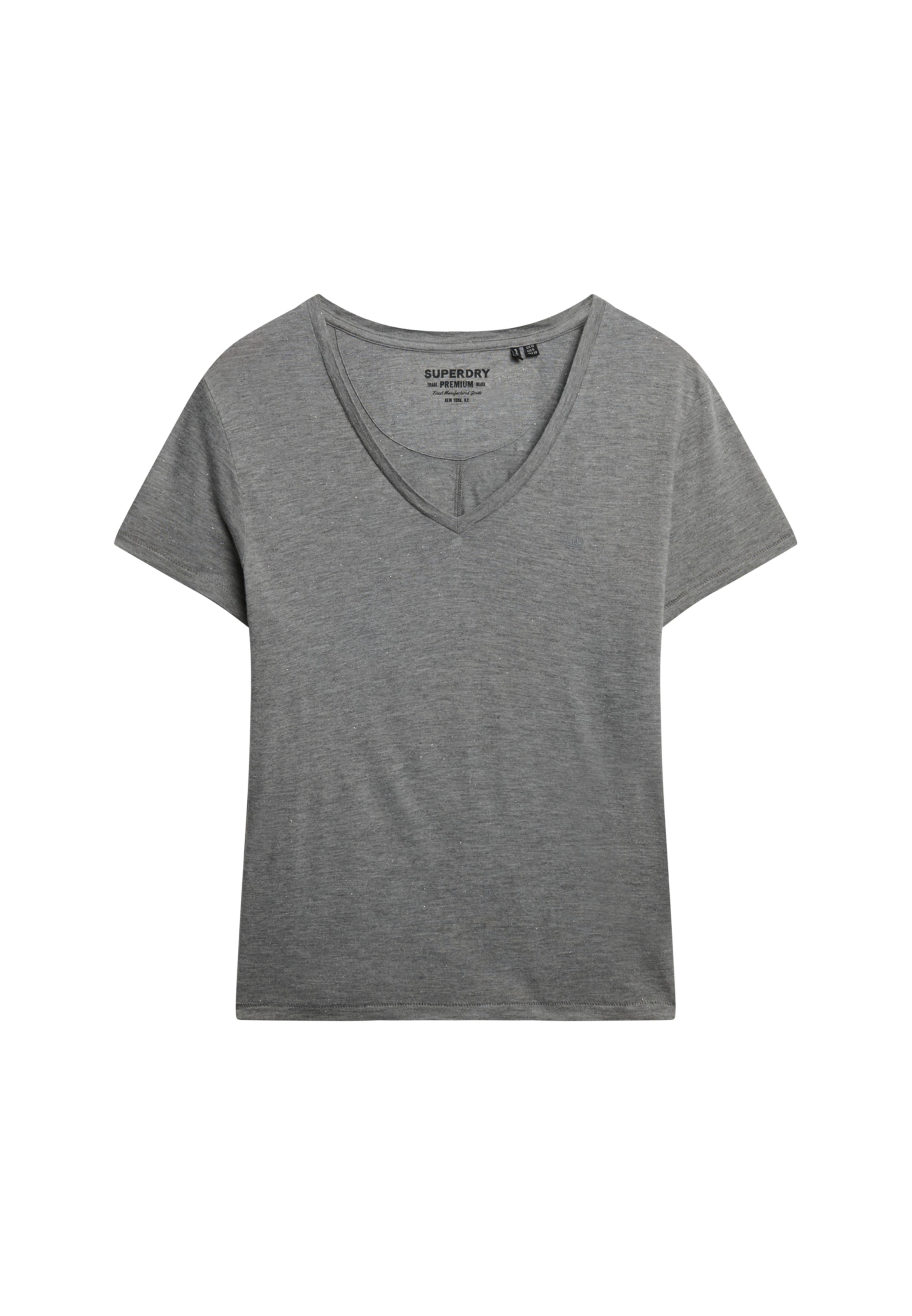 Superdry T-Shirt »STUDIOS SLUB EMB VEE TEE«