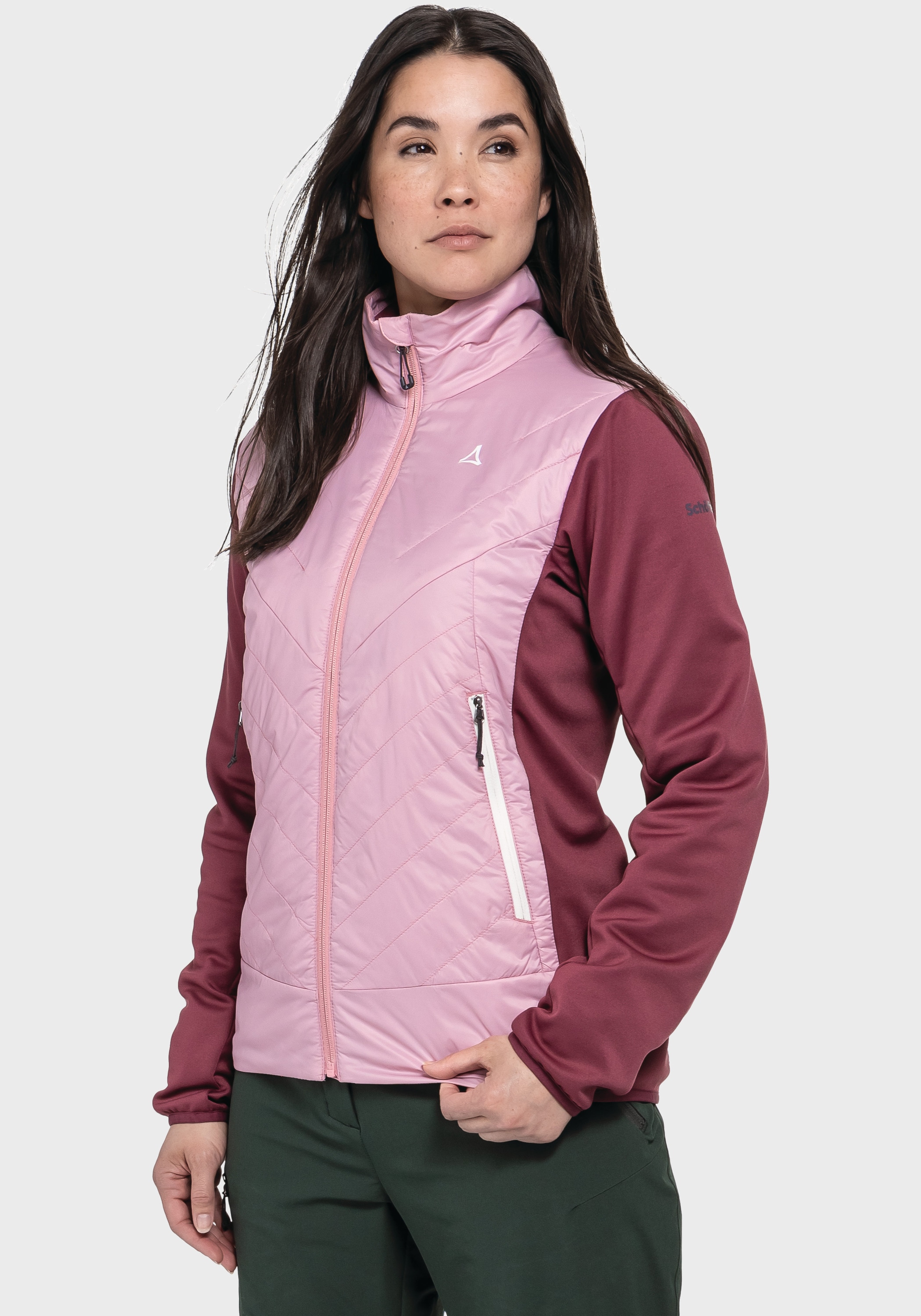 Schöffel Fleecejacke »Hiking Hybrid Jk Style Cascata WMS«, ohne Kapuze