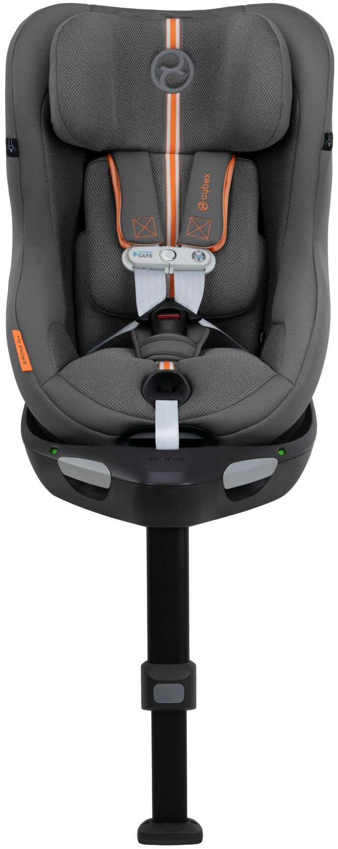 Cybex Autokindersitz »Sirona Gi i-Size Plus, lava grey«, inklusive Base