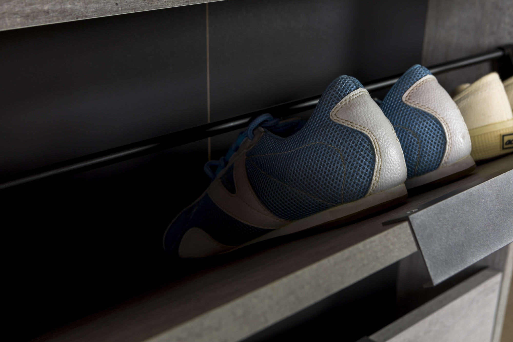 Composad Schuhschrank »Espresso,Schuhschrank, Schuhkipper, mit Klappen«, (1 St.), mit 5 Klappen, schmal