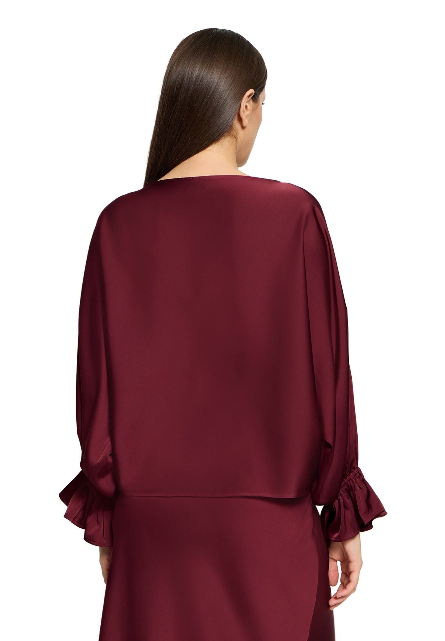 Vera Mont Satinbluse »Satin-Bluse mit Fledermausärmeln«