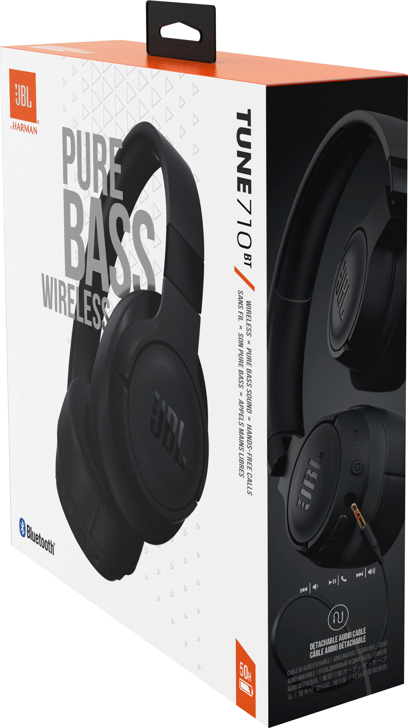 JBL Over-Ear-Kopfhörer »TUNE 710BT kabelloser«, Freisprechfunktion-Multi-Point-Verbindung