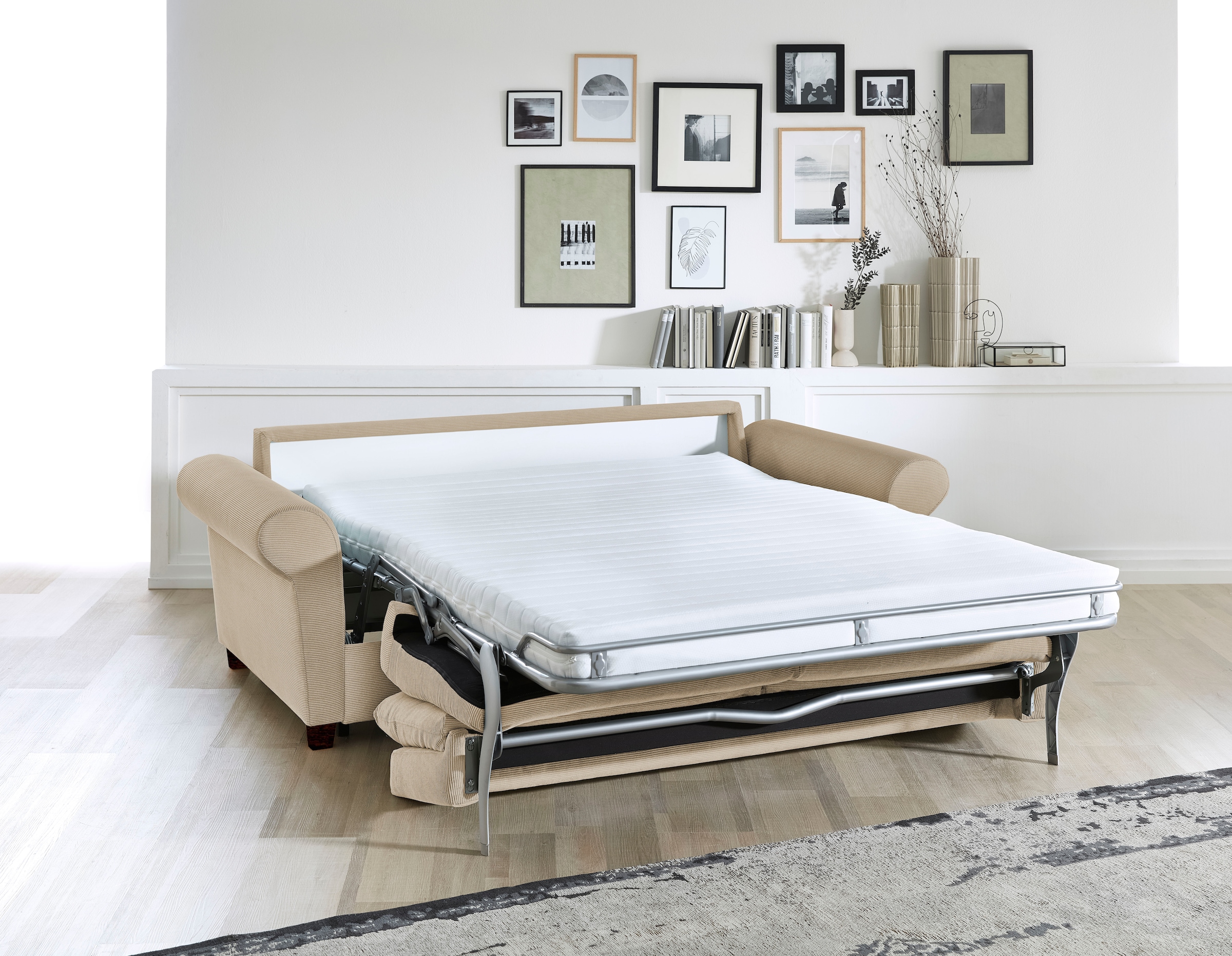 Bali Schlafsofa, komfortabler Ergoflex-Lattenrost