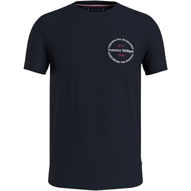 Tommy Hilfiger T-Shirt »HILFIGER ROUNDLE TEE« bestellen | UNIVERSAL