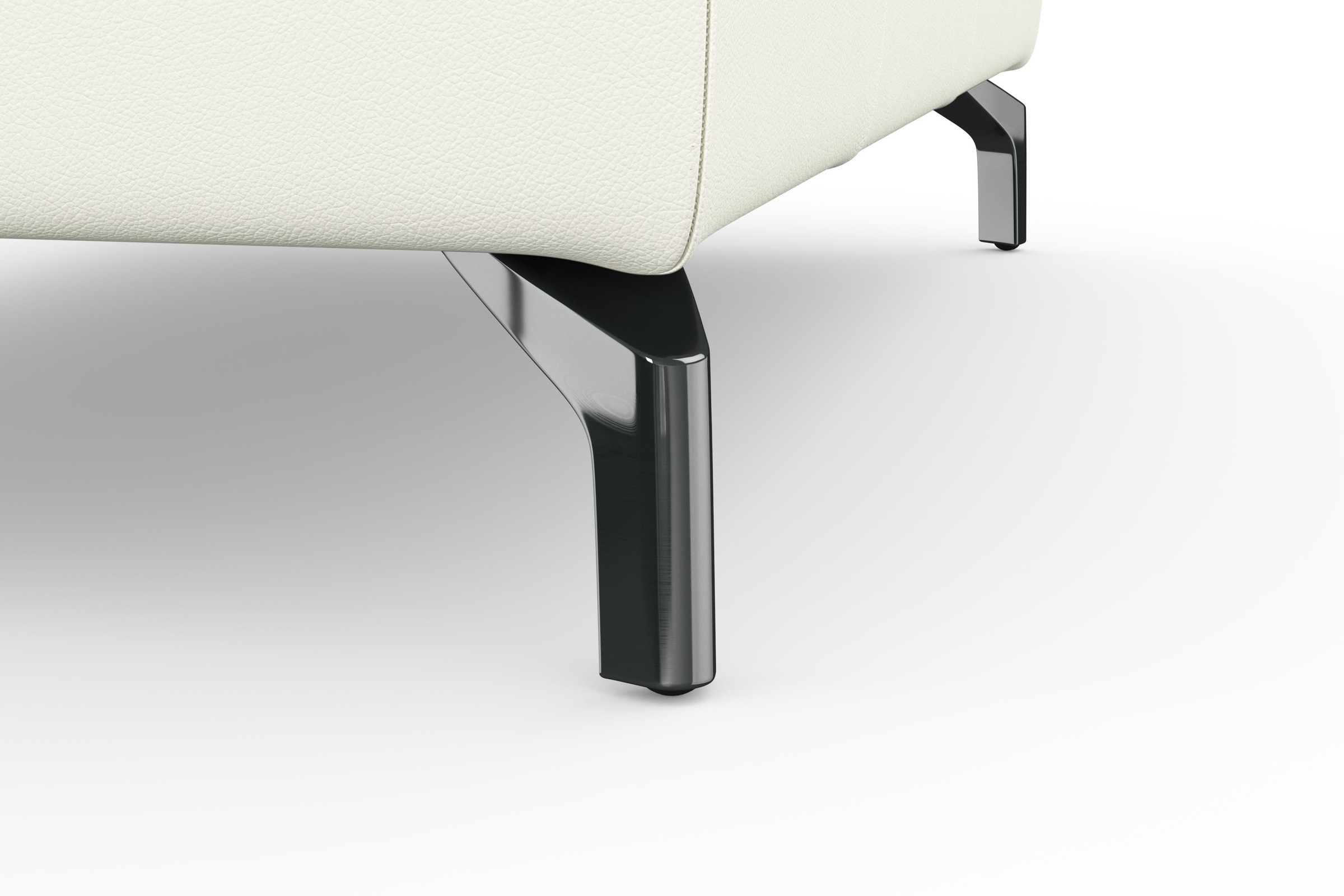sit&more Hocker »Bendigo«, mit Klappfunktion, Bodenfreiheit 12 cm, wahlweise in 2 Fußfarben