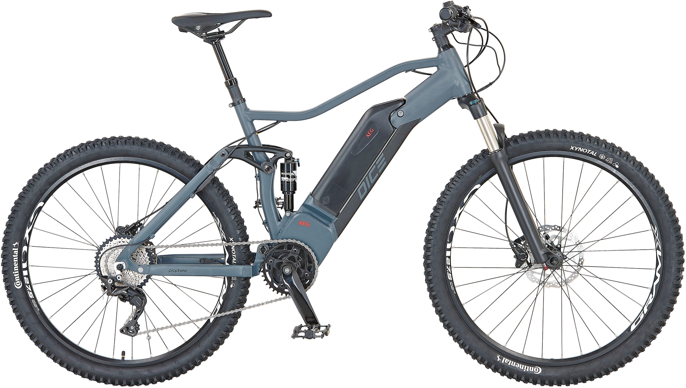 E-Bike »DICE 4.0«, 10 Gang, Shimano, Mittelmotor 250 W, Pedelec, Elektrofahrrad für...