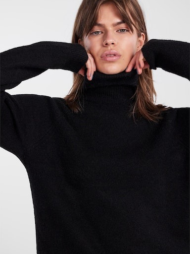 pieces Rollkragenpullover »PCJULIANA LS ROLLNECK KNIT NOOS BC«