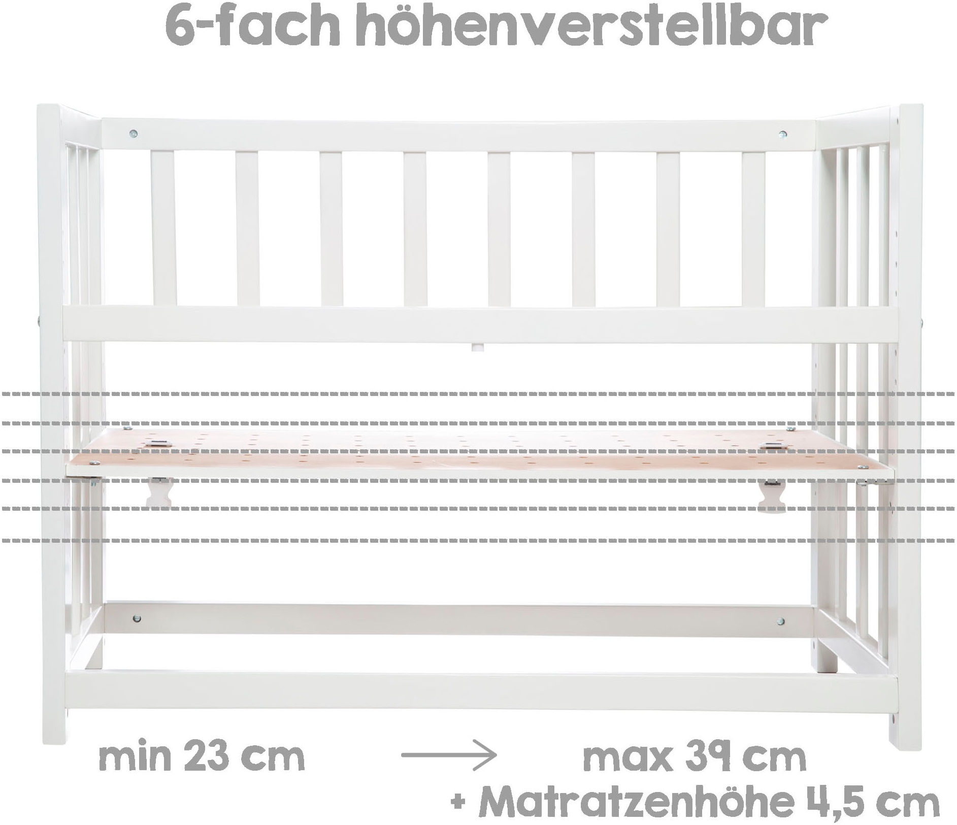 roba® Stubenbett »4in1, Woodland Buddies«