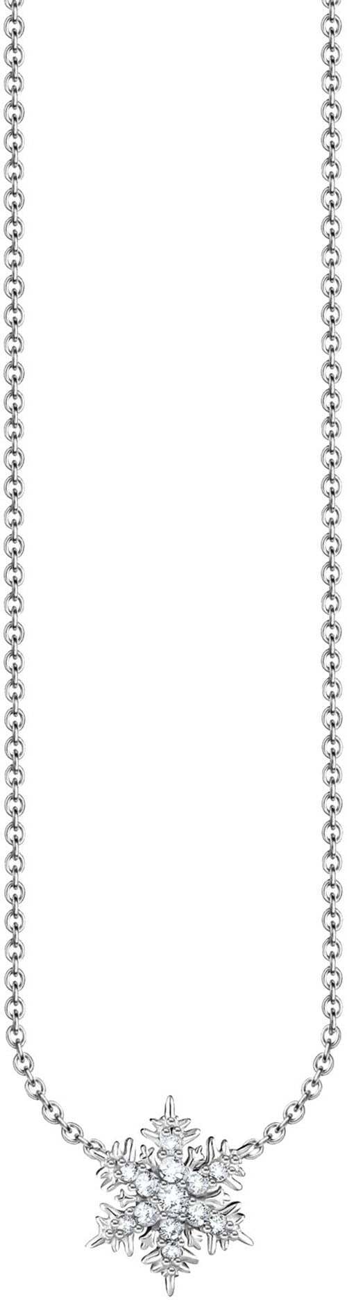 Kette mit Anhänger »Schmuck Silber 925 Anhänger Schneeflocke, KE2286-051, KE2286-416«,...