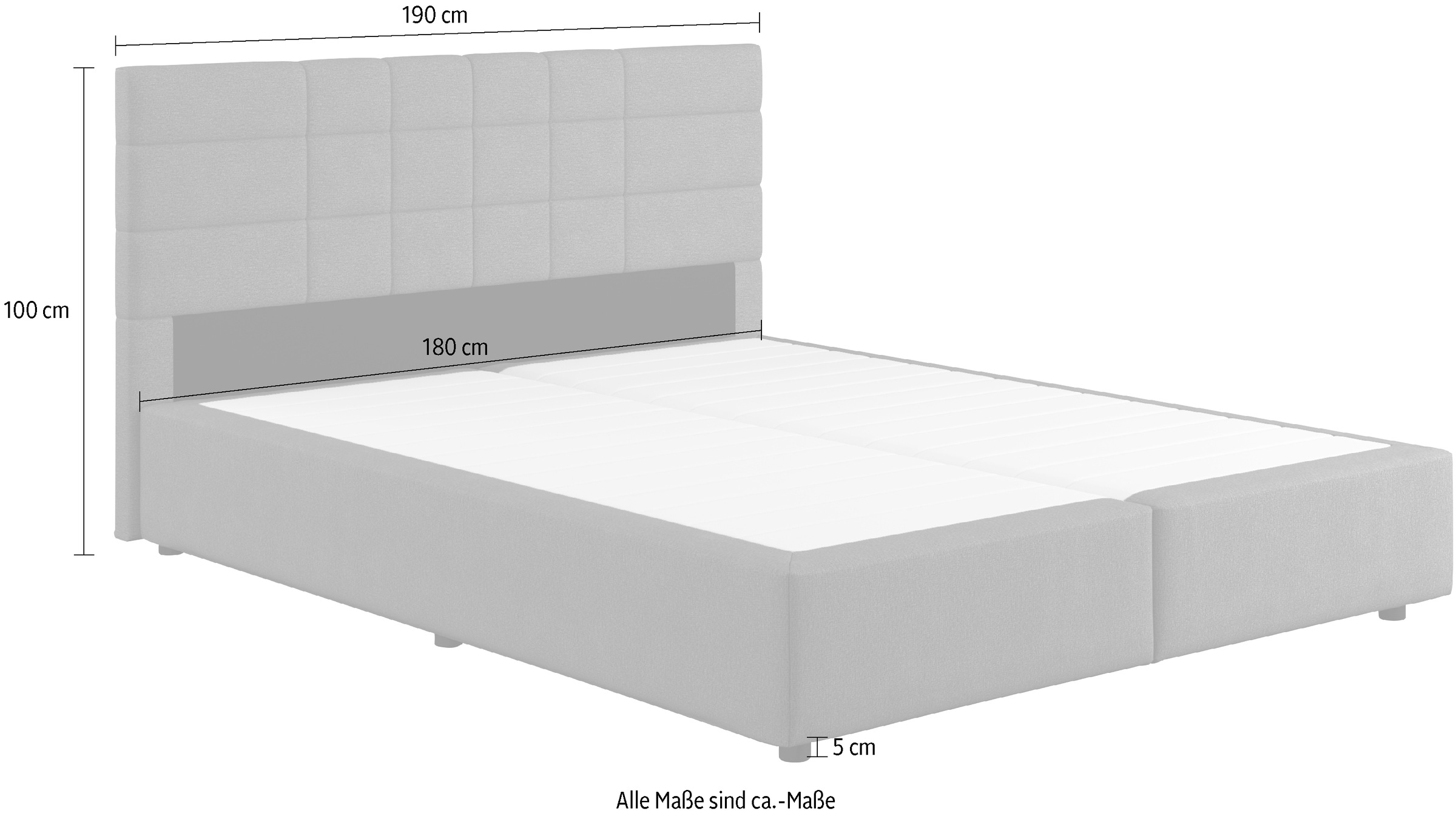 COTTA Boxbett »Nala«, wahlweise mit Matratze und Topper erhältlich