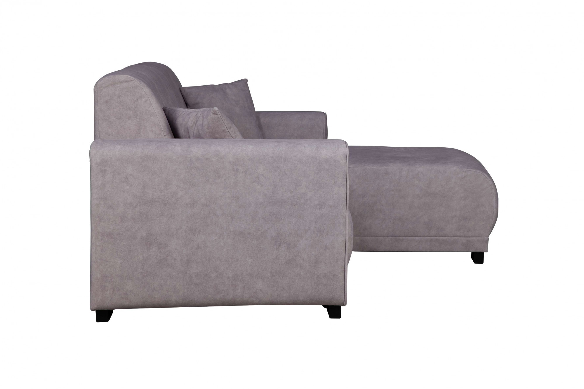 Home affaire Ecksofa »Langeland L-Form« incl. 2 Zierkissen, Recamiere wahlweise links oder rechts
