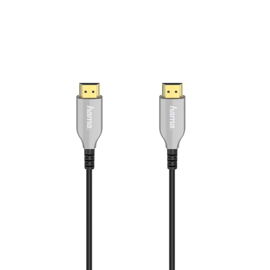 Hama HDMI-Kabel »Optisch, aktives HDMI™-Kabel, Stecker - Stecker, 4K, vergoldet, 15 m«,...