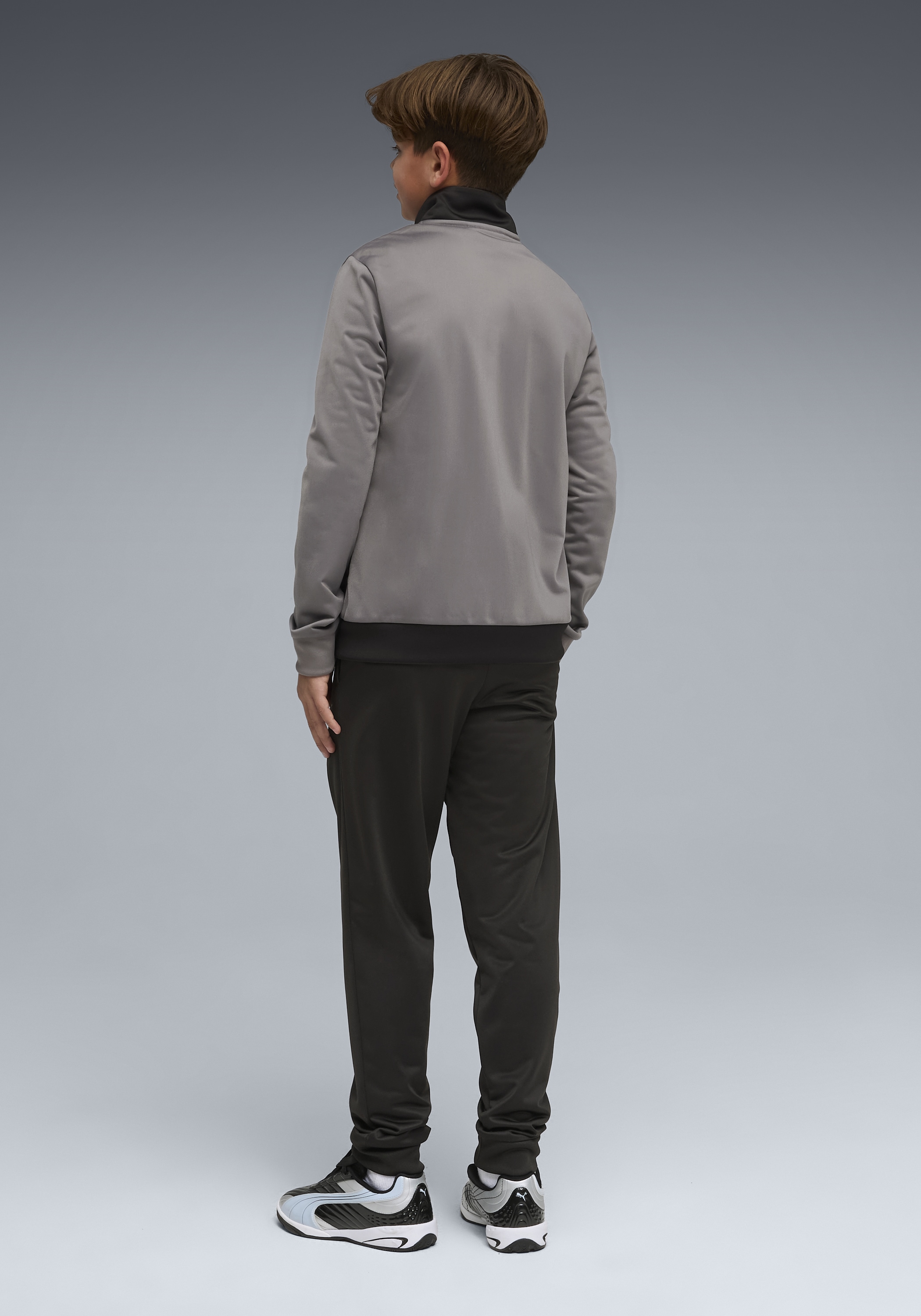 PUMA Trainingsanzug »POLY COLORBLOCK SUIT B« 2 tlg. ohne Kapuze