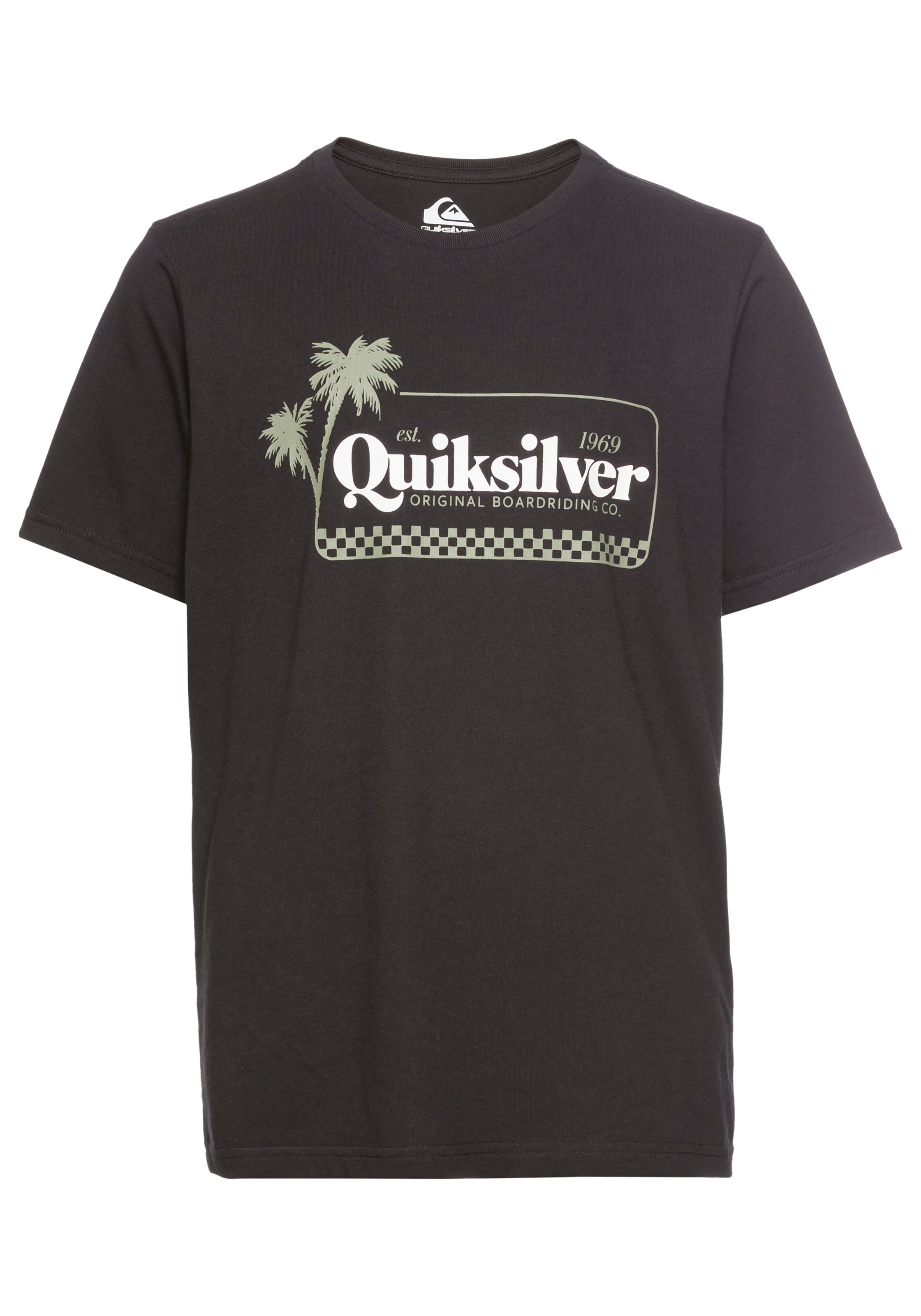 Quiksilver Langarmshirt »Jungen Doppelpack mit Logodruck«, (Packung, 2 tlg.)