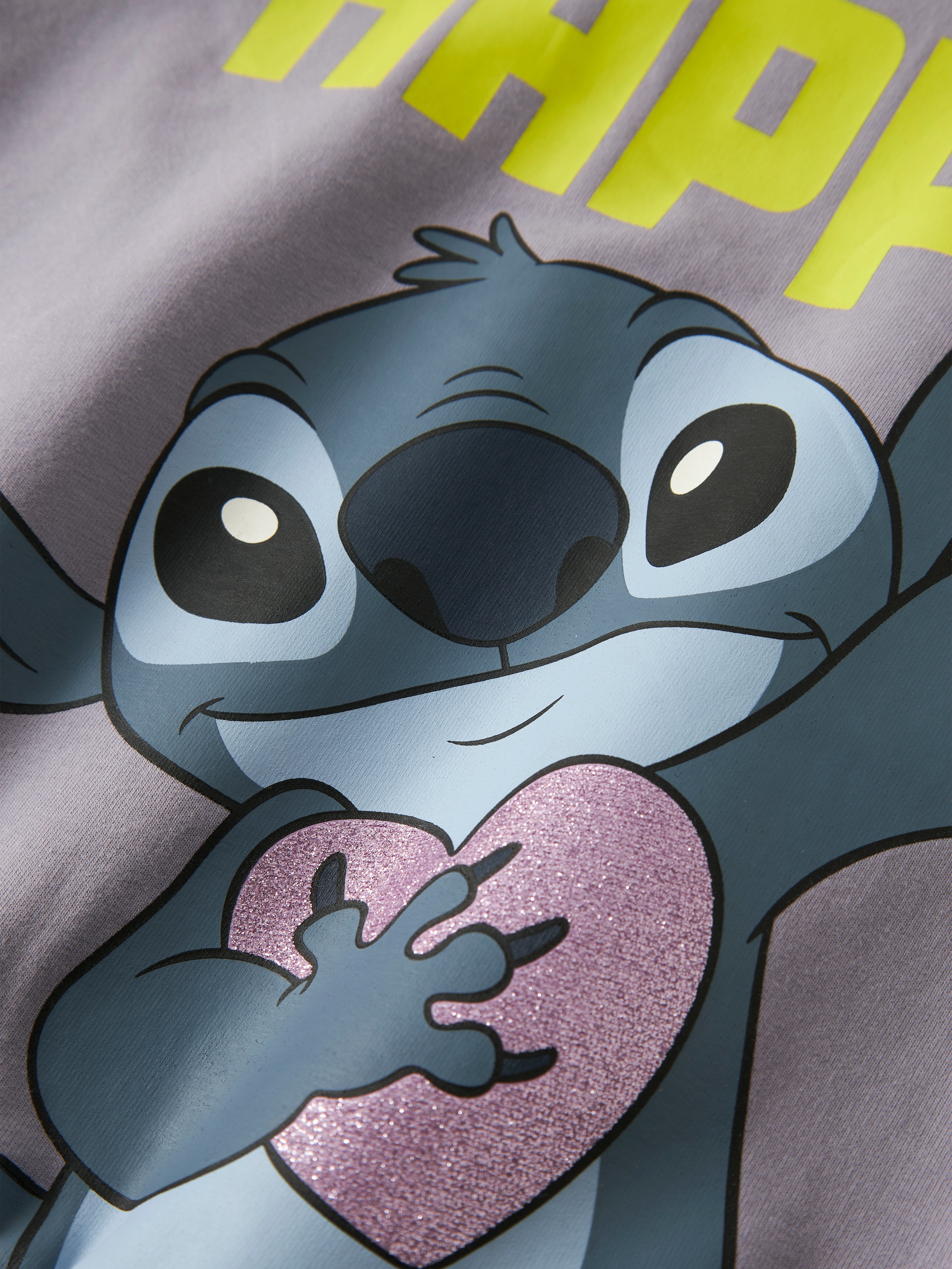 Name It Sweatshirt »NMFDIDI STITCH SWEAT UNB NOOS WDI«, mit Glitzerprint für einen funkelnden und coolen Loo
