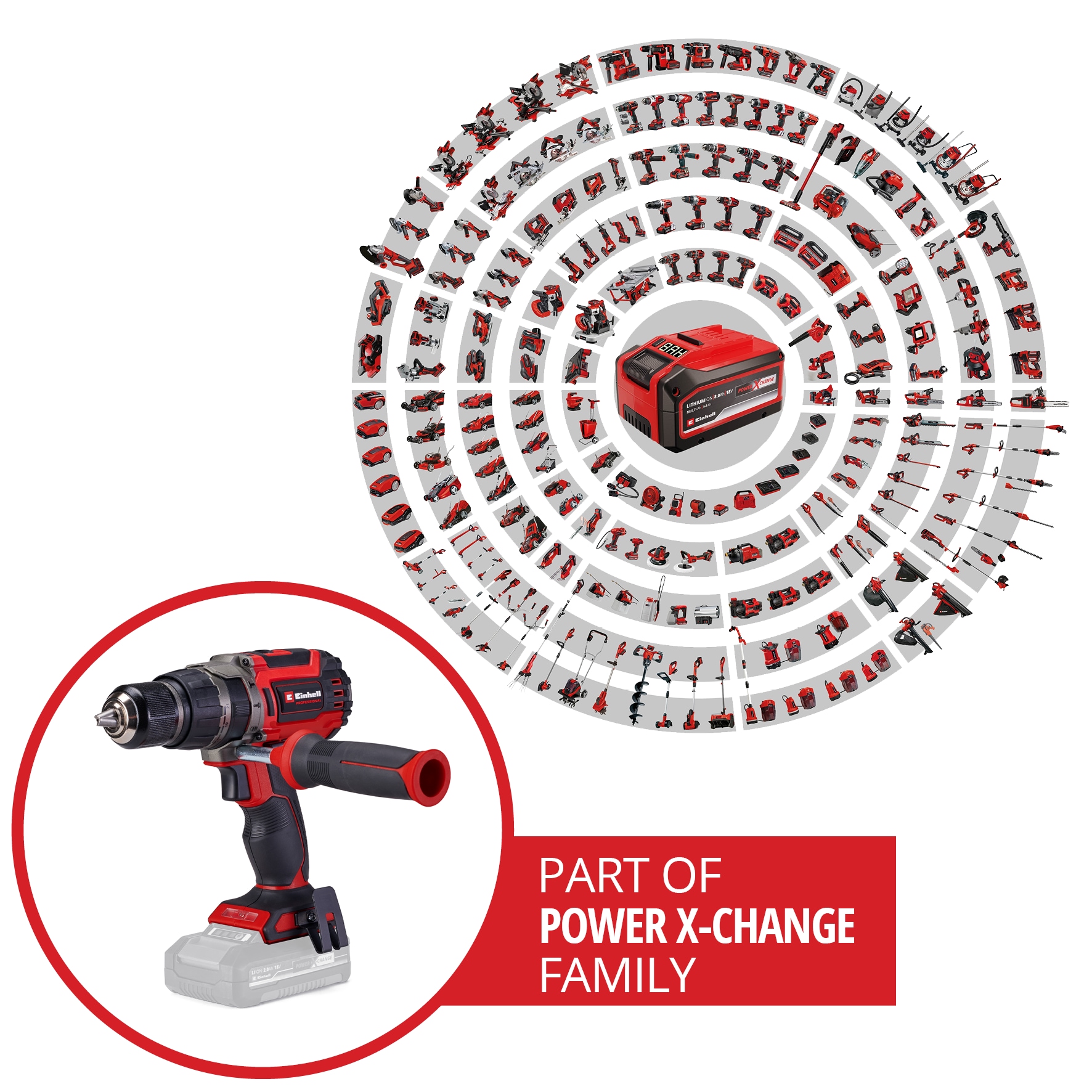 Einhell Akku-Schlagbohrschrauber »PROFESSIONAL TP-CD 18/70 BL (1x4,0 Ah PLUS)« Inkl. Akku und Ladegerät