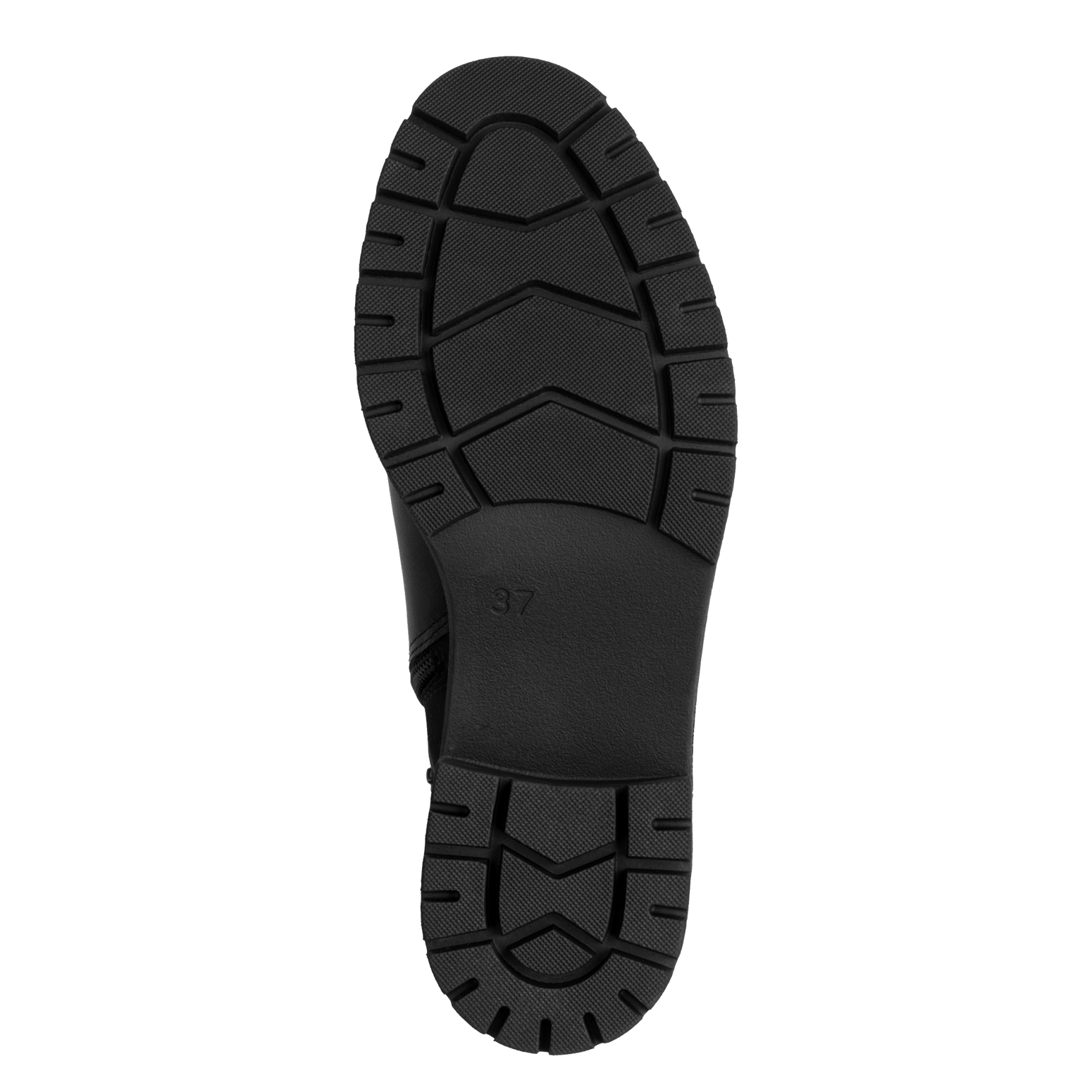 MARCO TOZZI Chelseaboots  , Blockabstz, Stiefelette mit funkelenden Strasssteinchen besetzt