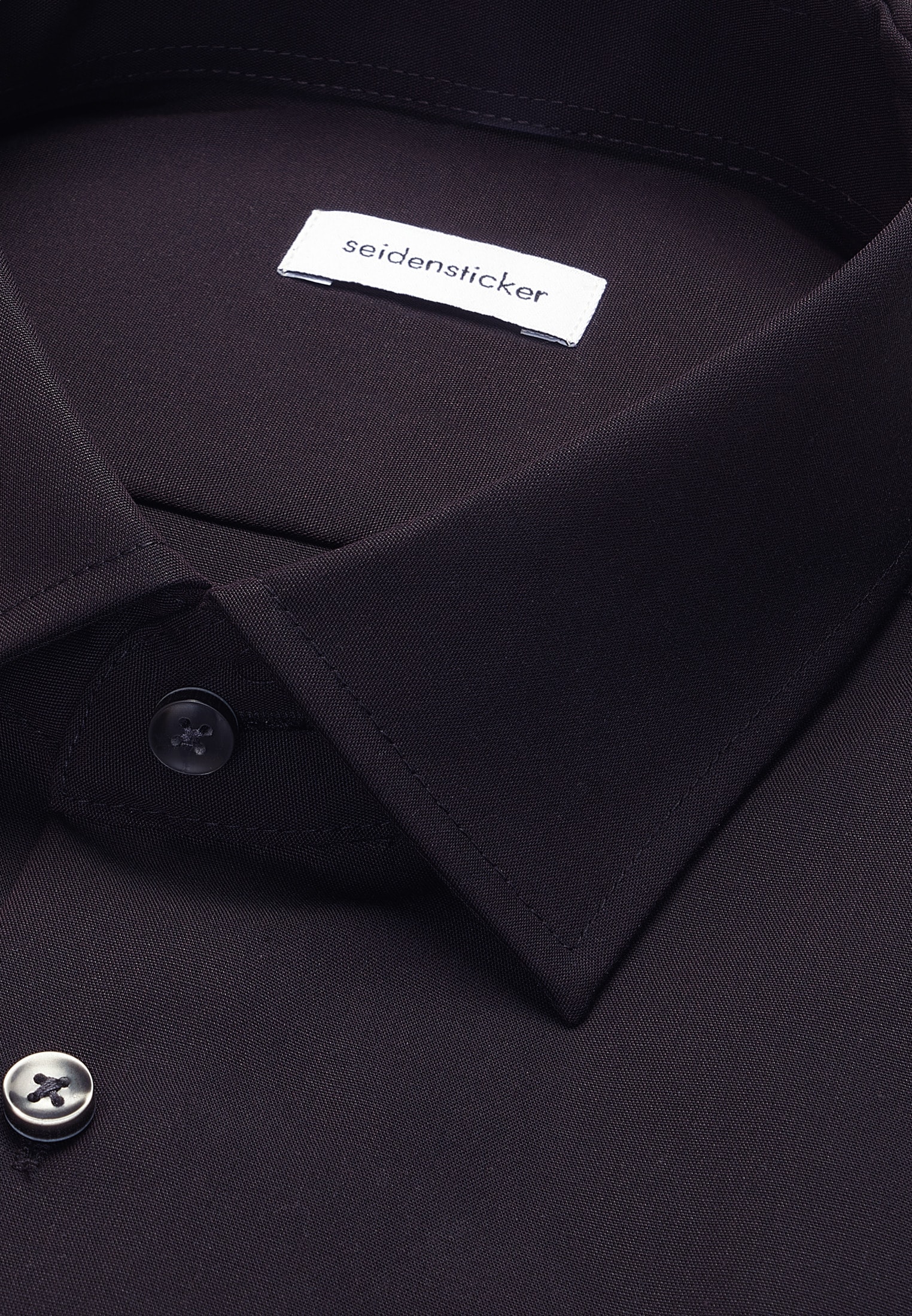 seidensticker Businesshemd »Schwarze Rose« Regular 1/2 Kentkragen Uni