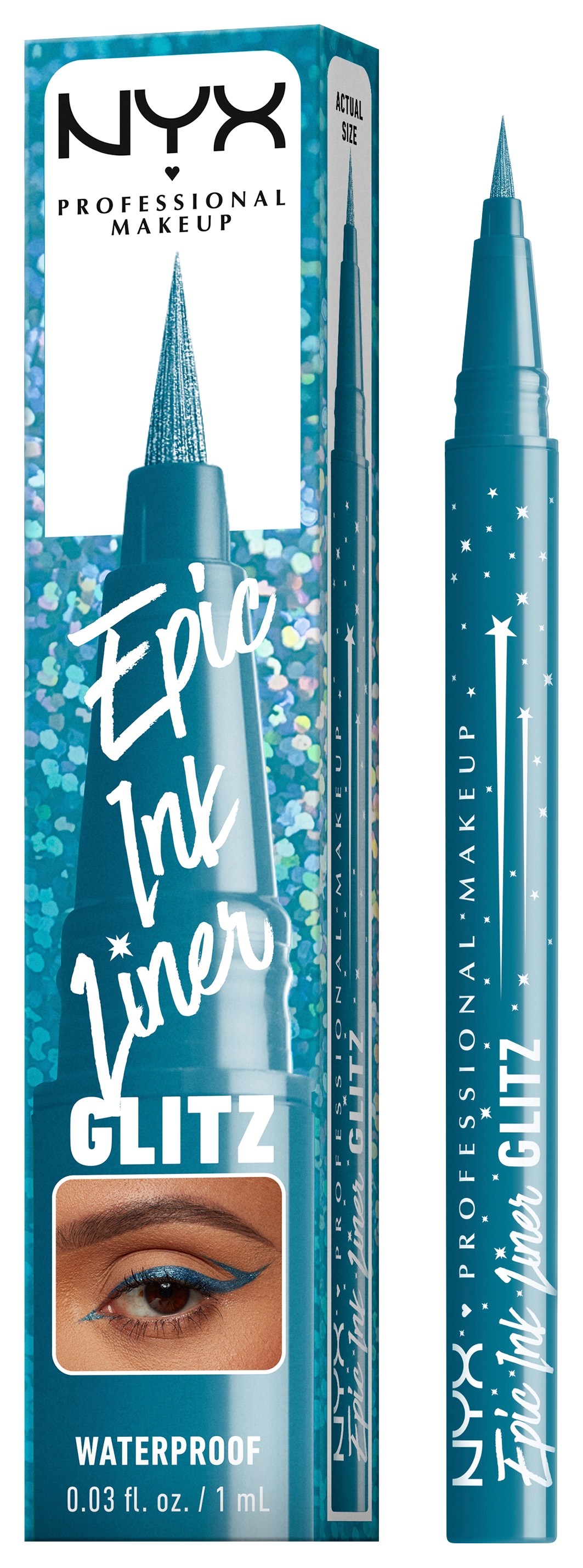 NYX PROFESSIONAL MAKEUP Eyeliner »EPIC INK LINER« mit auffälliger Pigmentierung