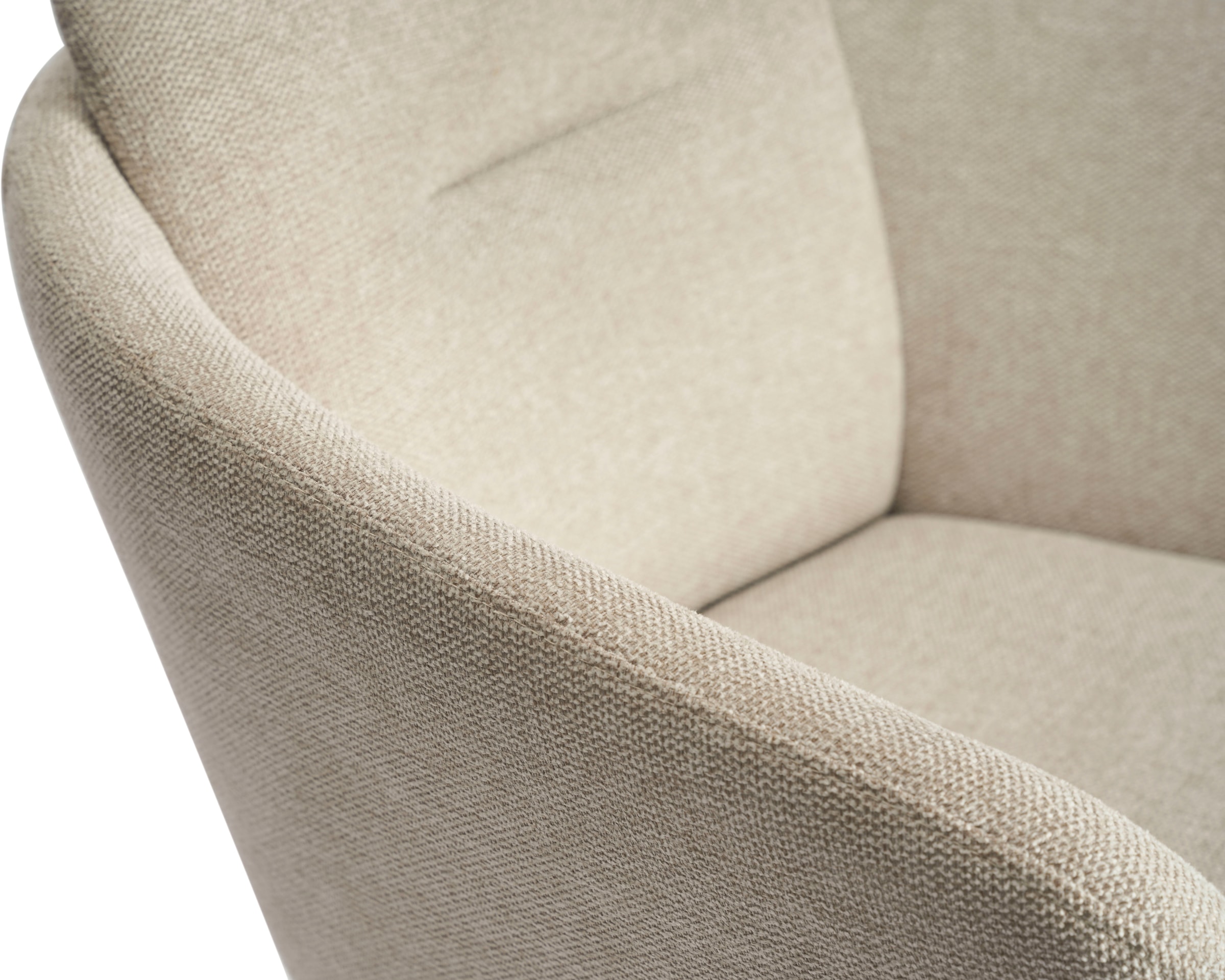 LeGer Home by Lena Gercke Esszimmerstuhl »Fleur, TOPSELLER!, OTTOs Choice« (Set) 2 Stk. Struktur (100% Polyester) Strukturstoff, ergonomisches Design, gesteppte Rückenlehne