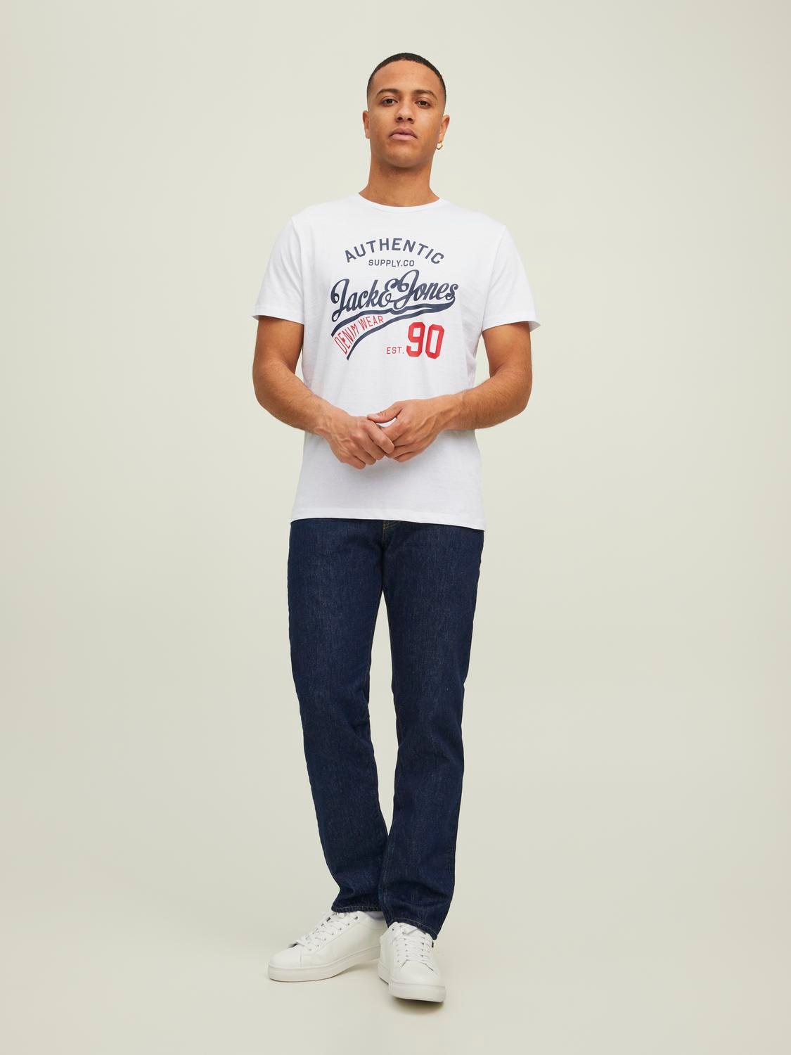 Jack & Jones T-Shirt »ETHAN TEE 3PK«, (Packung, 3 tlg., 3er-Pack)