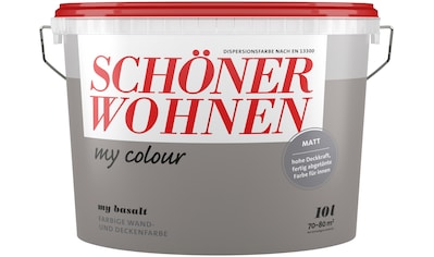 SCHÖNER WOHNEN-Kollektion Wand- und Deckenfarbe »my colour - my basalt«, 10 Liter, my... kaufen