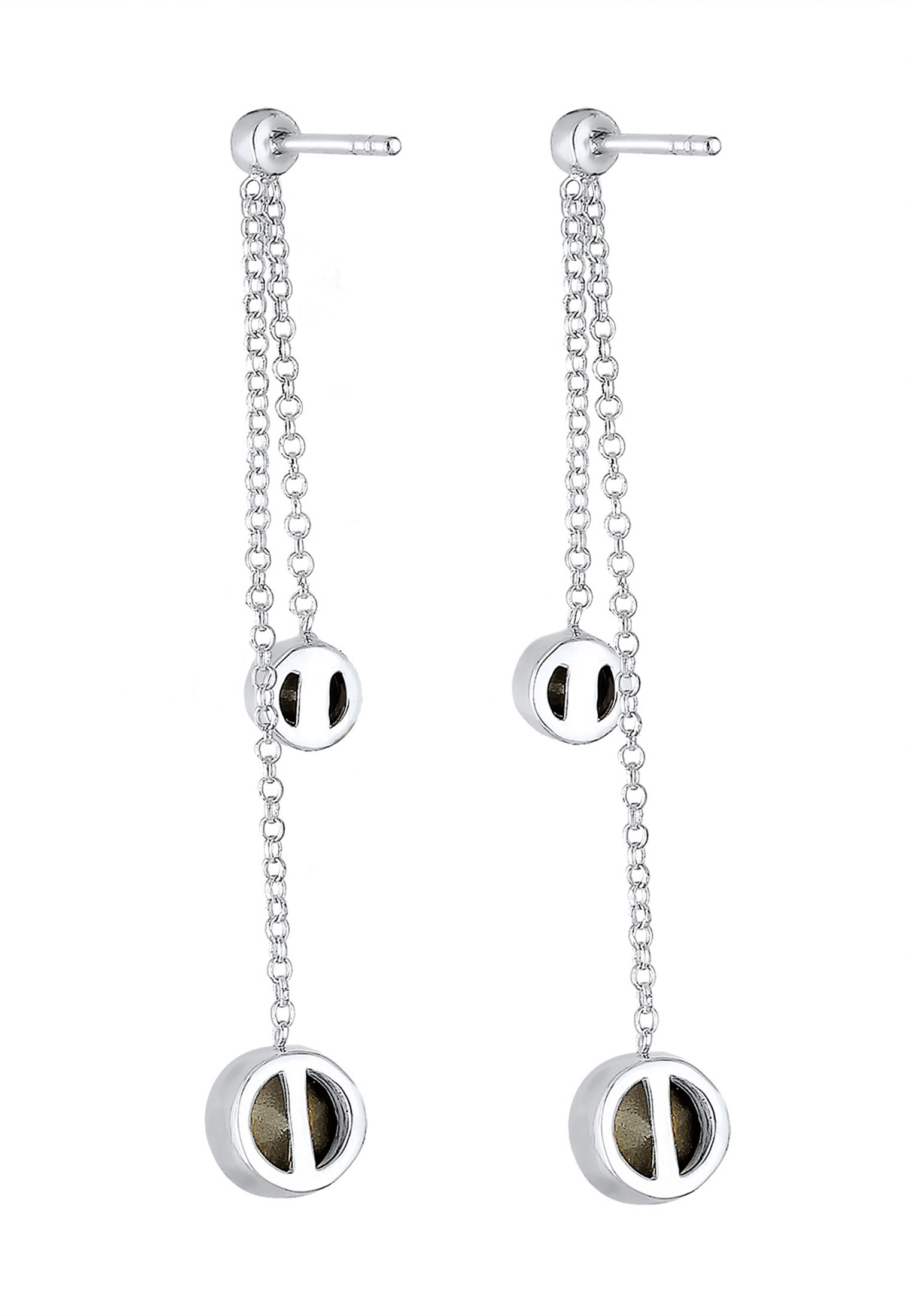 Elli Paar Ohrhänger »Ohrringe Kristalle Funkelnd Elegant 925 Silber«