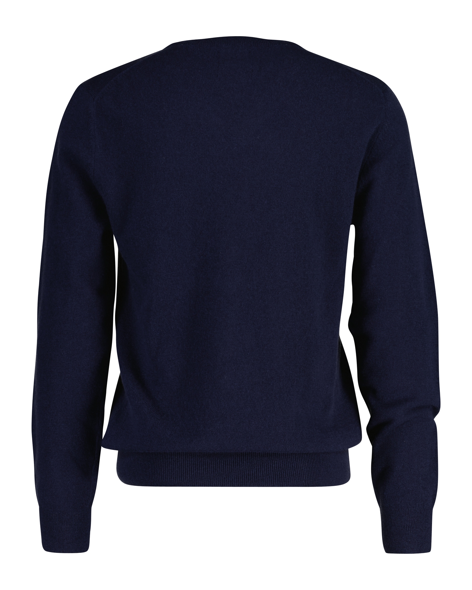 Gant V-Ausschnitt-Pullover »EXTRAFINE LAMBSWOOL V-NECK« mit Logostickerei