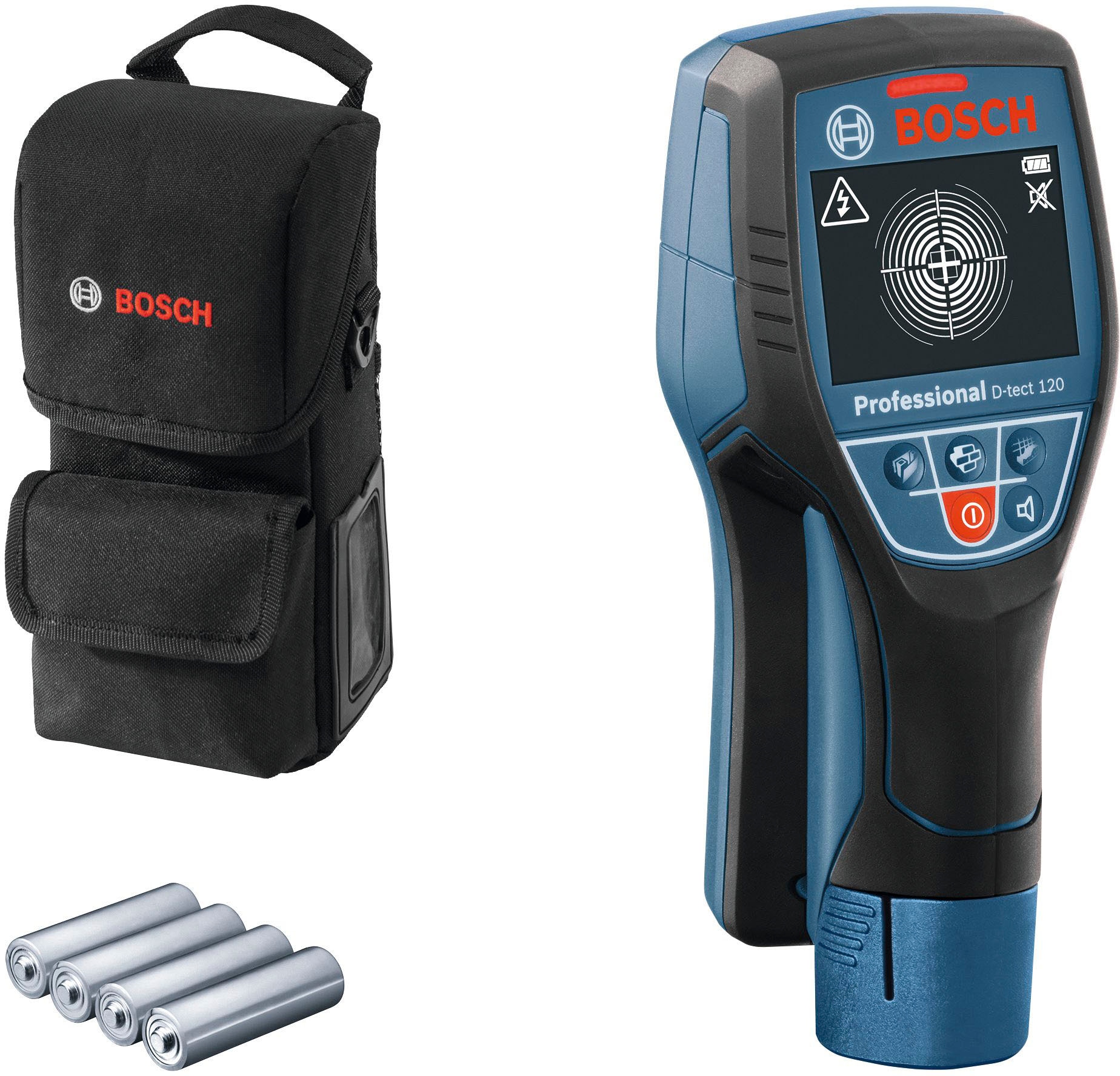 Bosch Professional Leitungsortungsgerät »WALLSCANNER D-TECT 120«, (Set)
