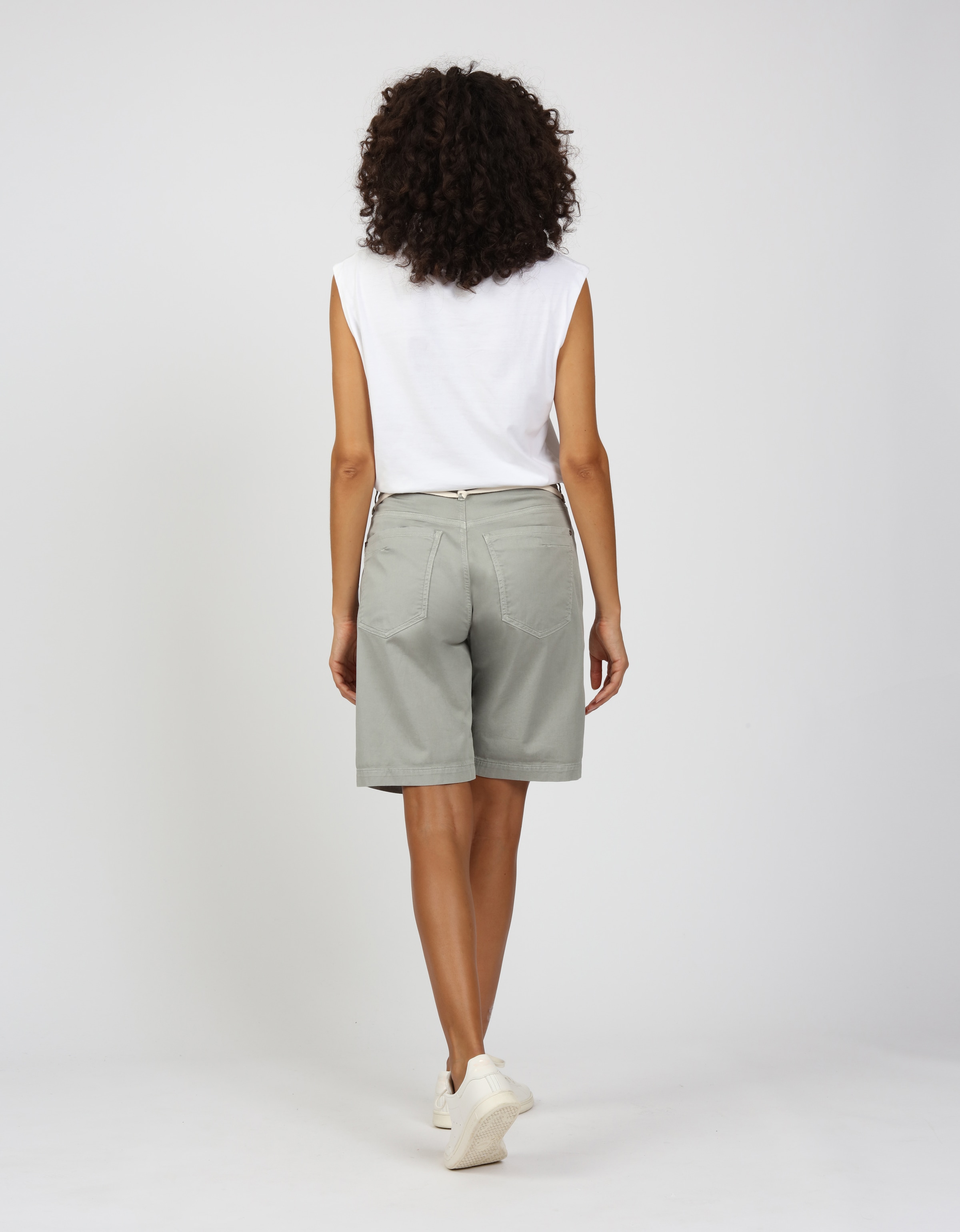 GANG Jeansshorts »94NICA WORKER SHORTS«, mit Kordel