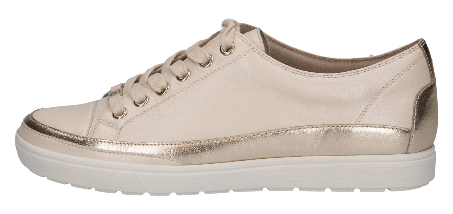 Caprice Plateausneaker, Freizeitschuh, Halbschuh, Schnürschuh mit gepolstertem Schaftrand