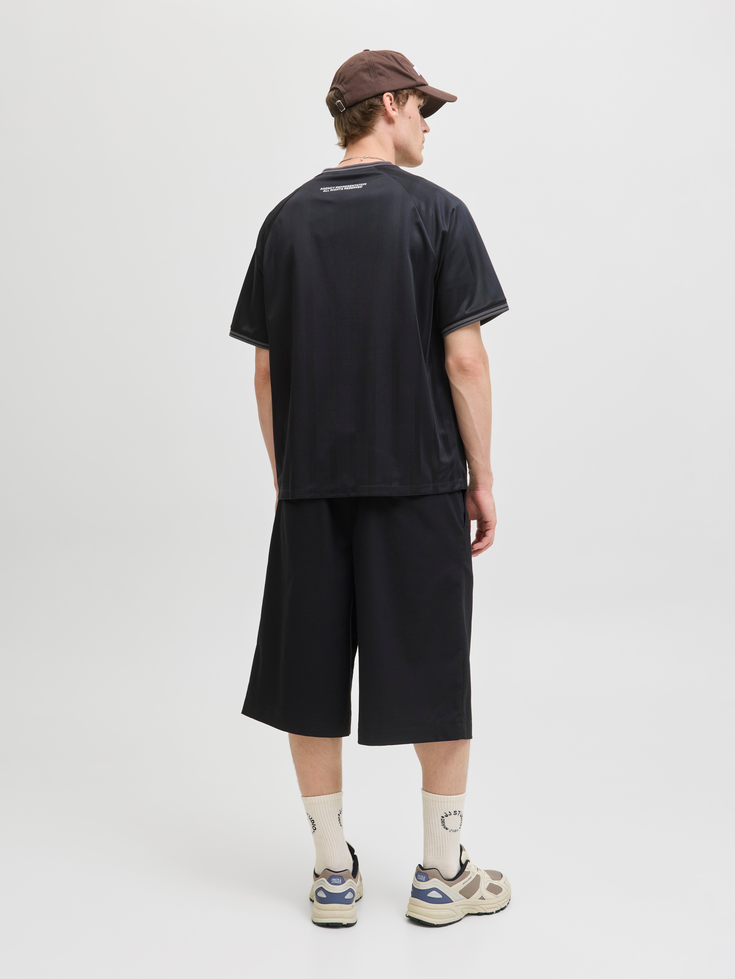 Jack & Jones Trainingsshirt »JCOCOVER RETRO FOOTBALL TEE SS LN«