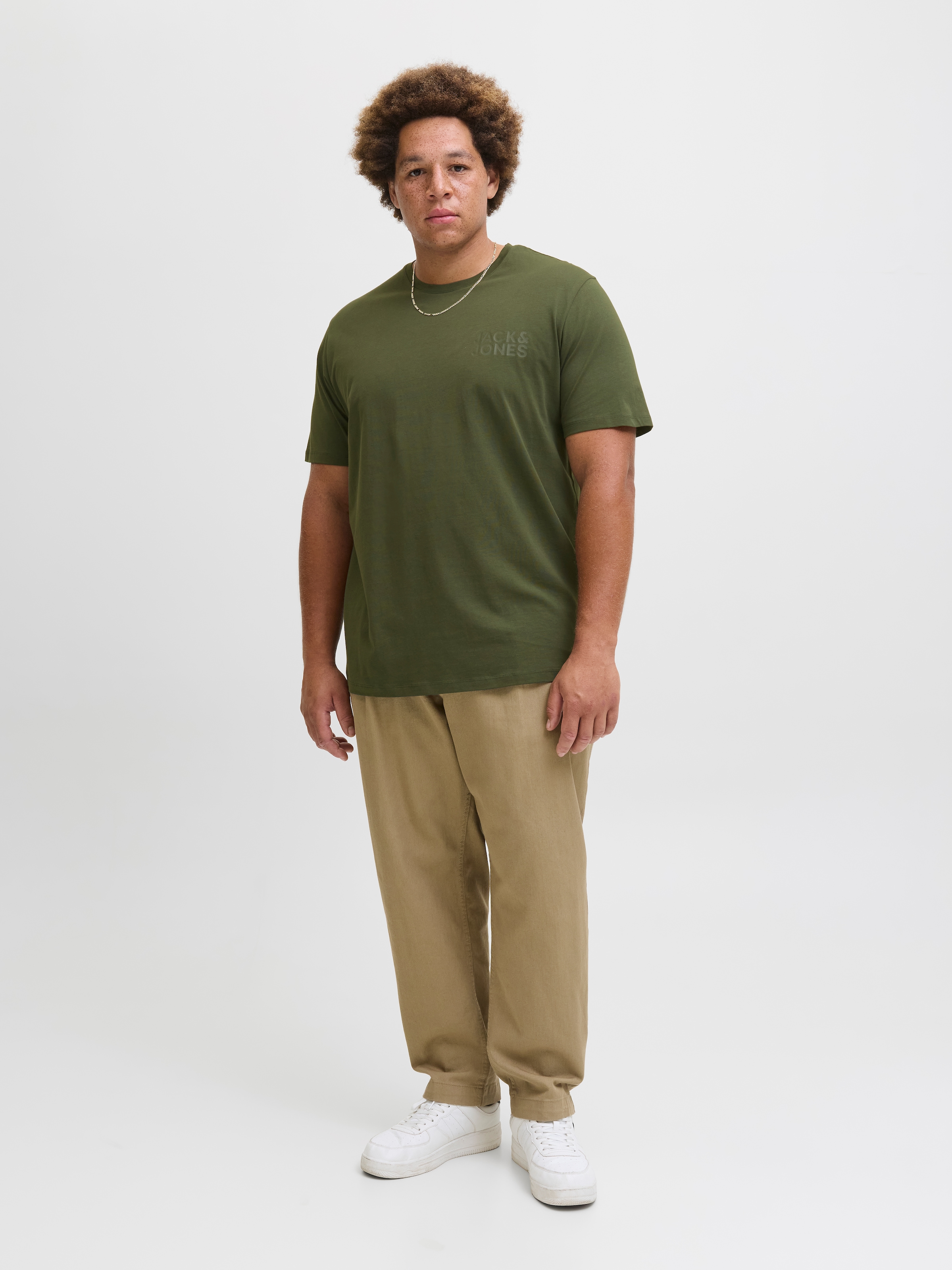 Jack & Jones PlusSize T-Shirt »JJECORP LOGO TEE SS O-NECK NOOS PLS«, mit Logo Print