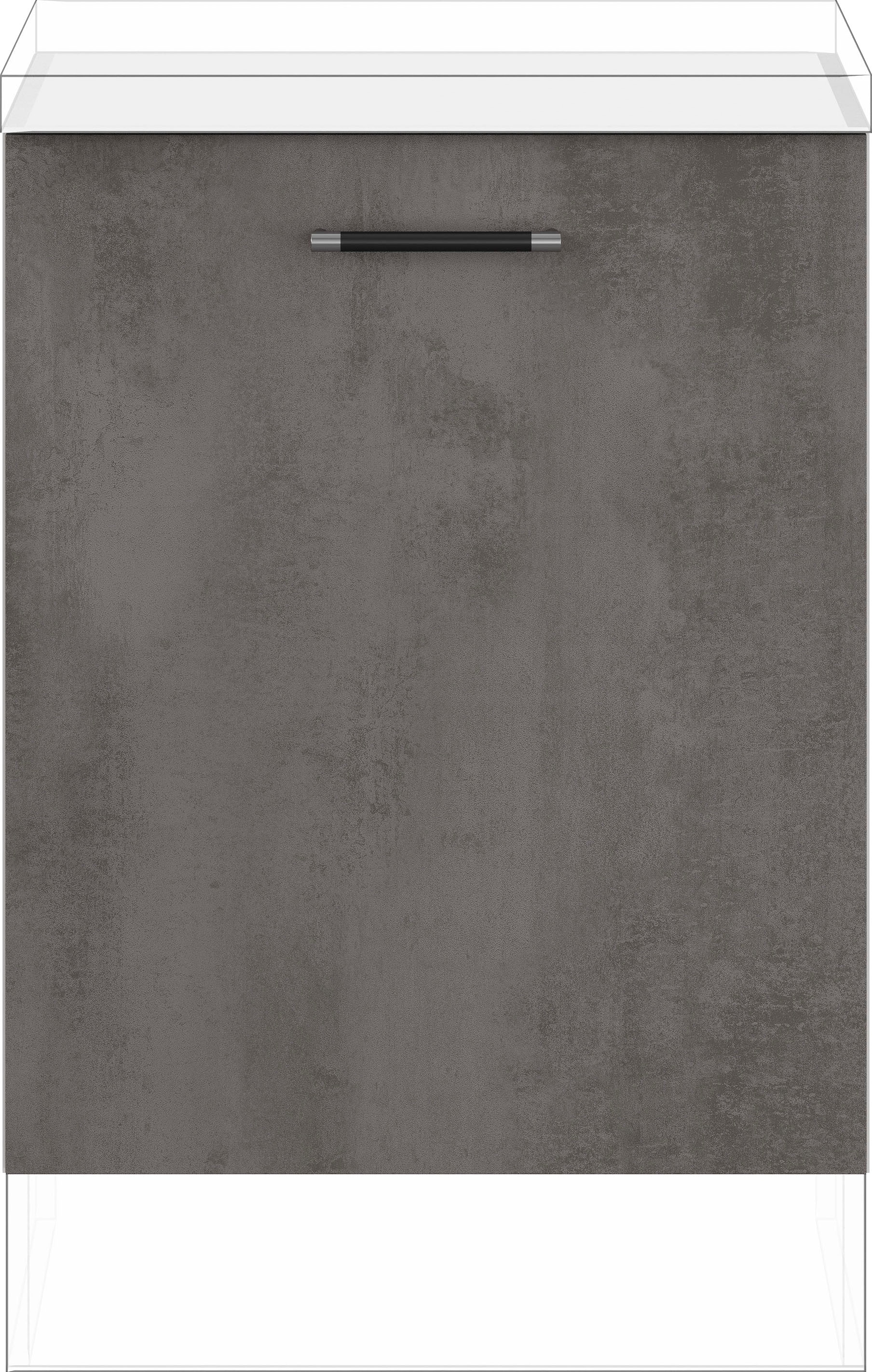 IMPULS KÜCHEN Wäscheschrank »"Prag und Valencia", Breite/Höhe: 60/72,3 cm, mit Soft-Close« vormontiert, mit Auszug, mit Waschekörben