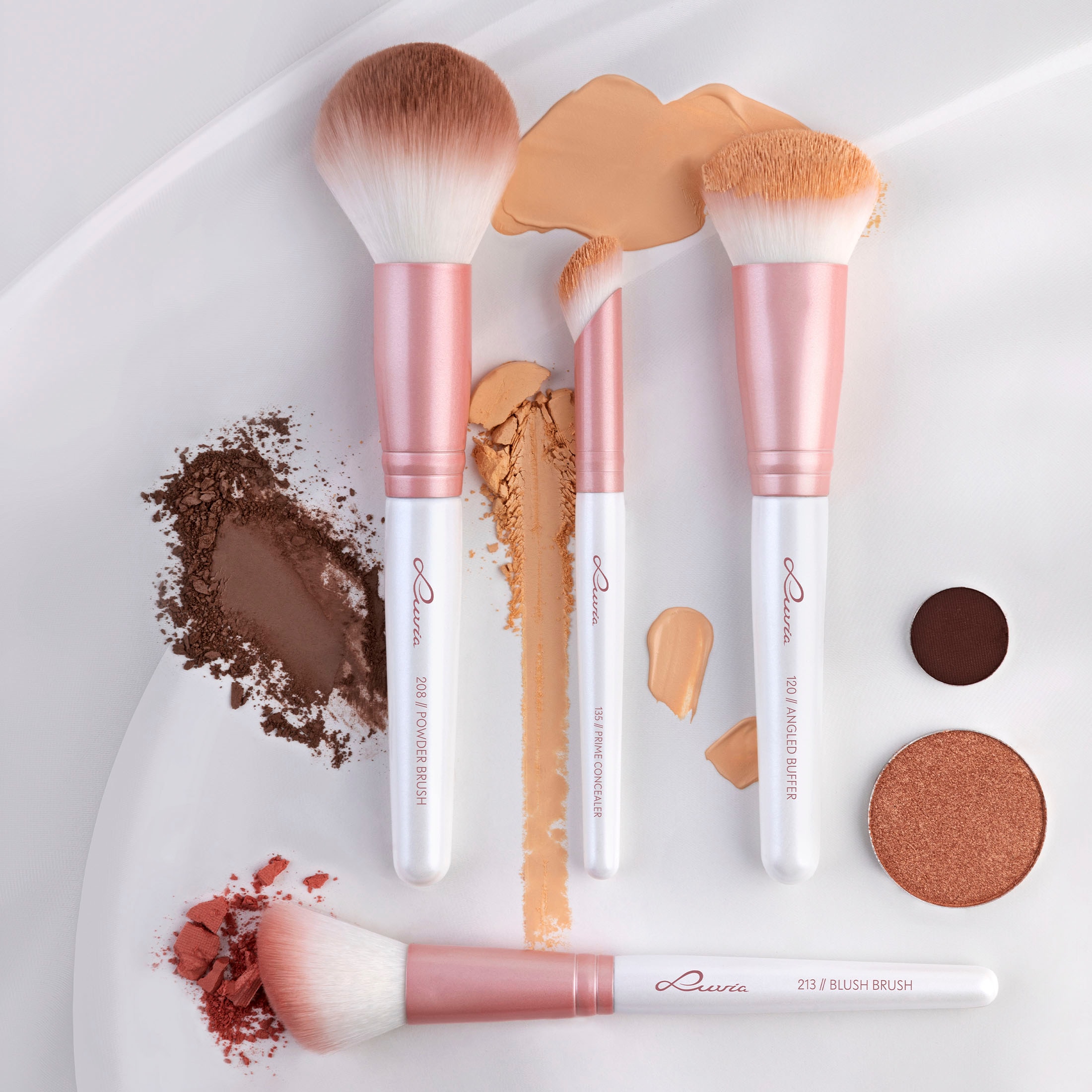 Luvia Cosmetics Kosmetikpinsel-Set »Flawless Face«, (4 tlg.) kaufen |  UNIVERSAL