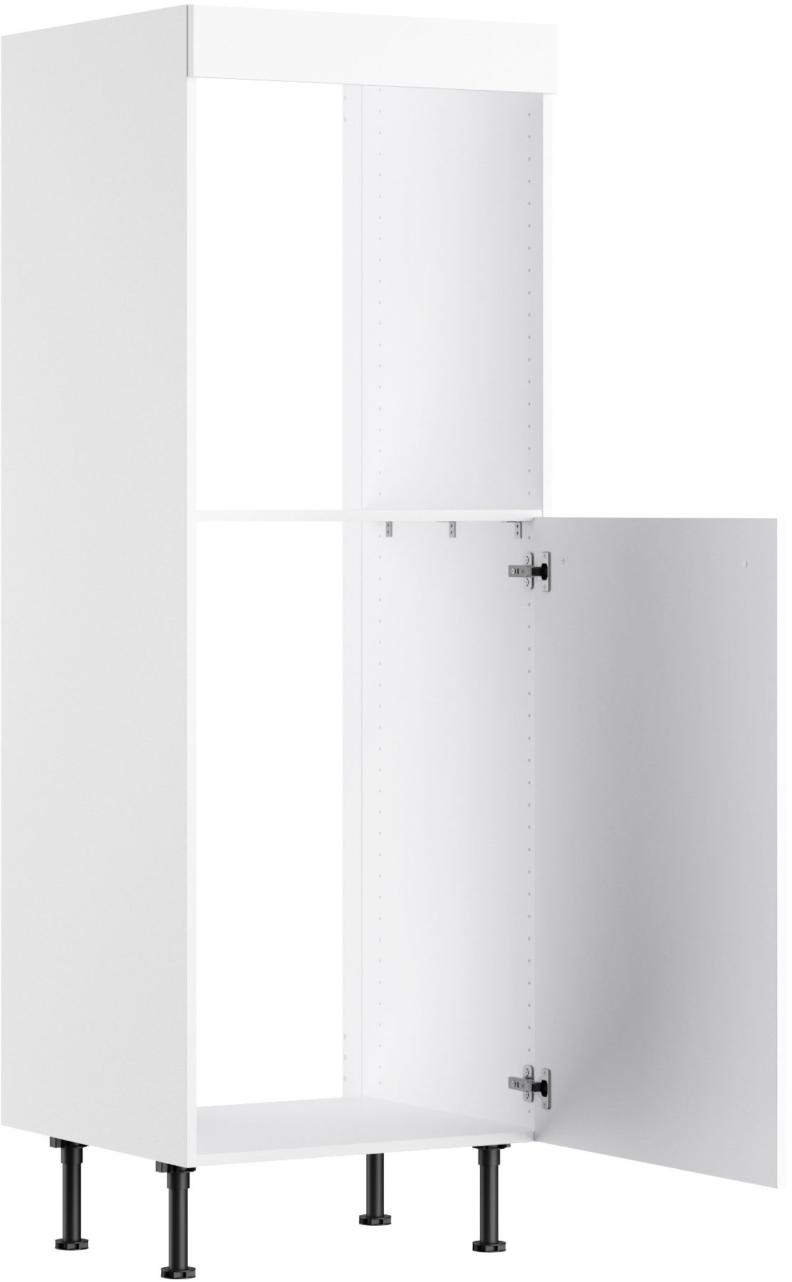 KOCHSTATION Backofen/Kühlumbauschrank »KS-Bern2«, Breite 60 cm, Höhe 176,6 cm, 1 Tür für integrierten Kühlschrank
