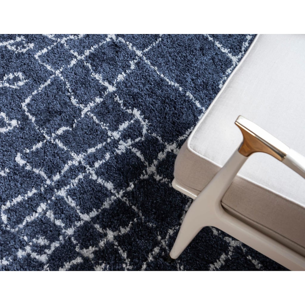 Myflair Möbel & Accessoires Hochflor-Teppich »Temara Shag«, rechteckig, gewebt, Scandi Design, ideal im Wohnzimmer & Schlafzimmer