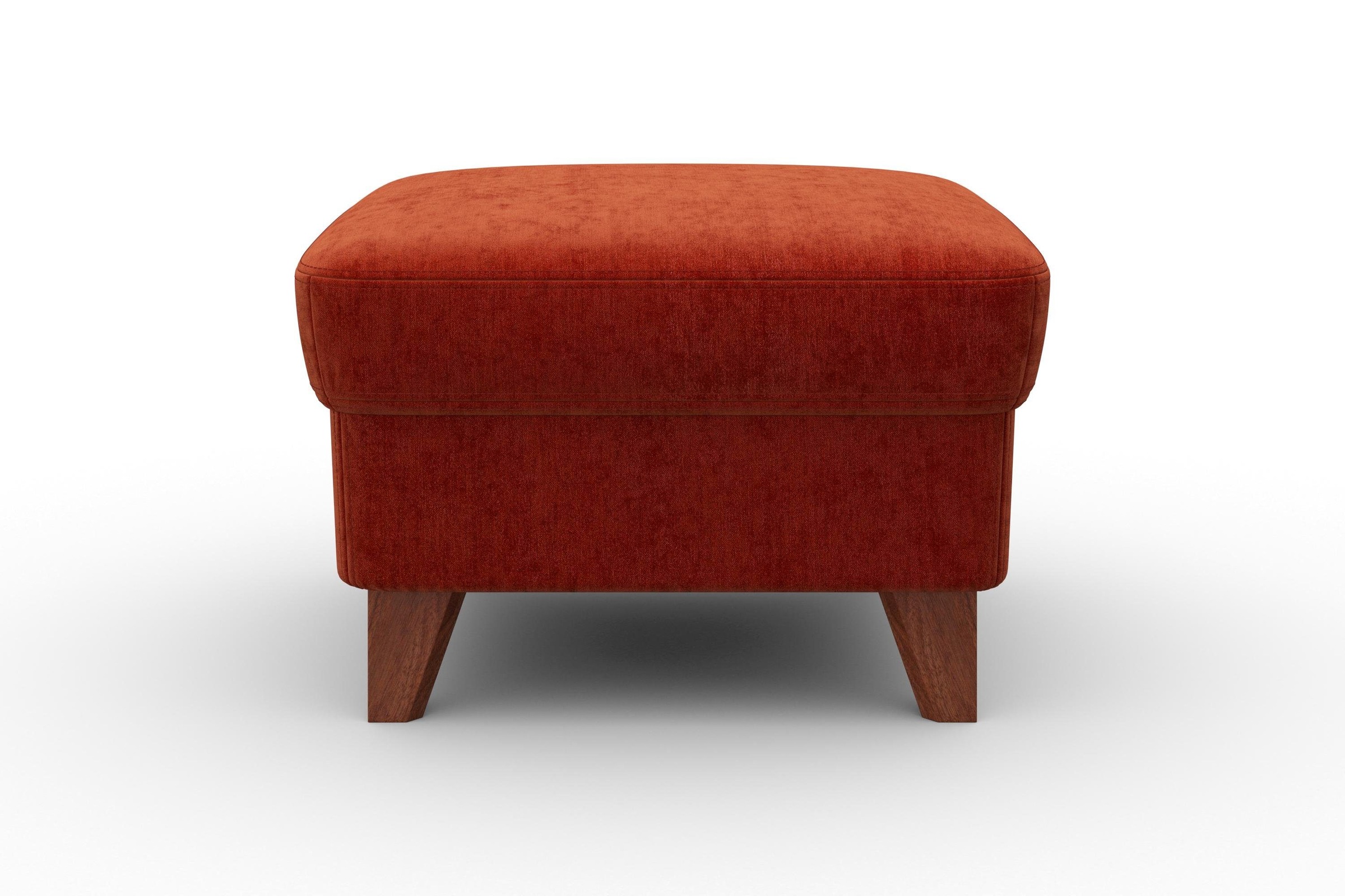machalke® Hocker »amadeo«, mit wengefarbenen Beinen