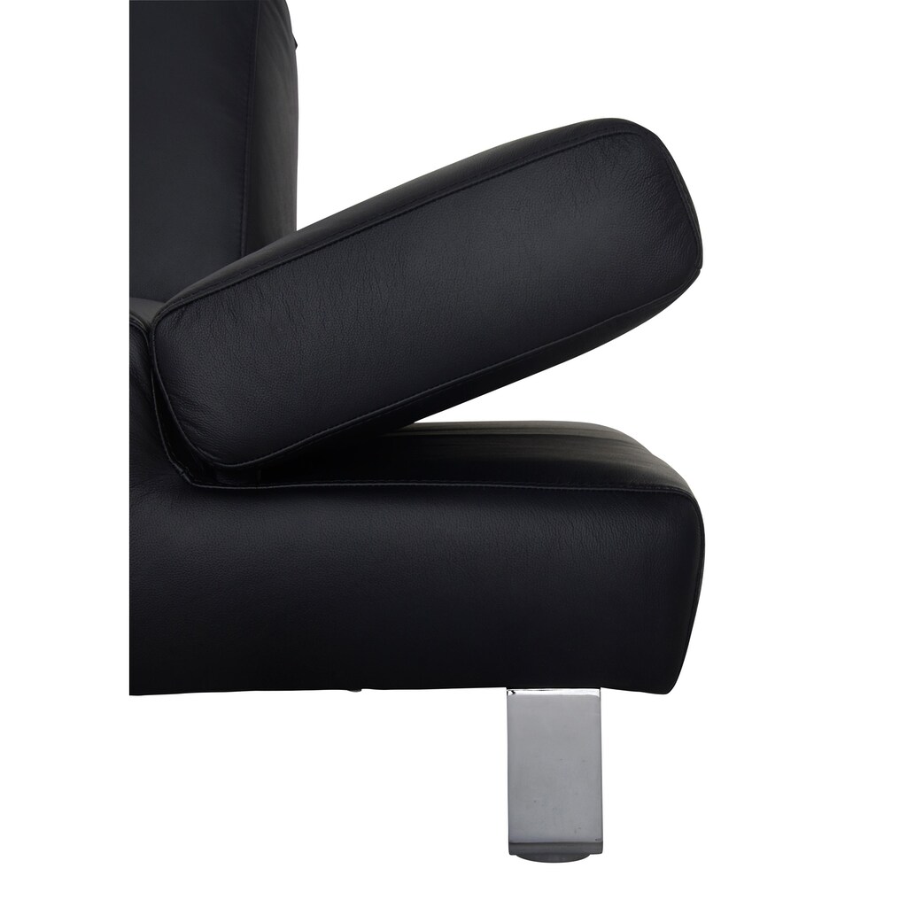 W.SCHILLIG 3-Sitzer »taboo«, mit Normaltiefe, inklusive Armlehnenverstellung