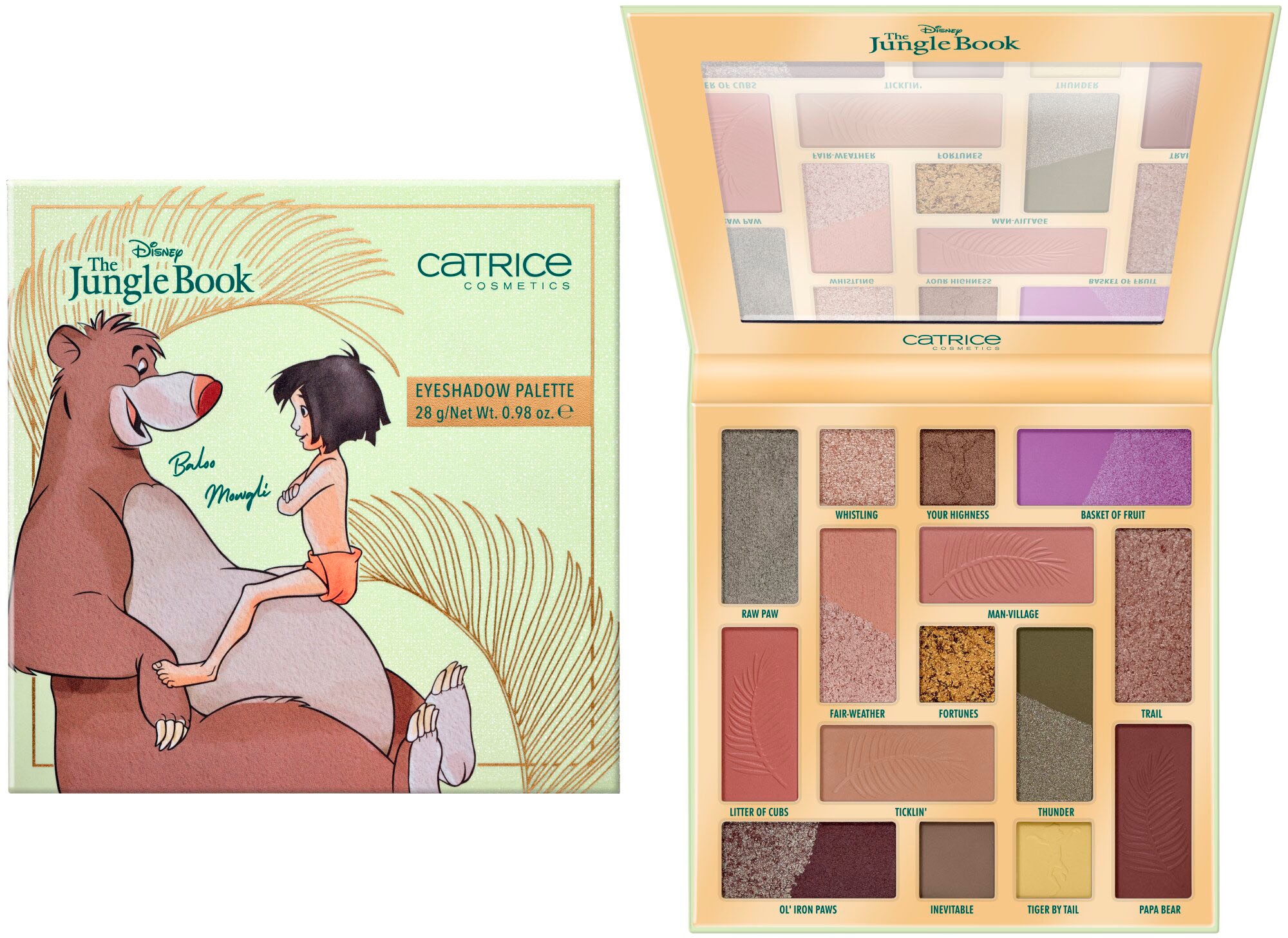 Catrice Lidschatten-Palette Book UNIVERSAL Palette« | The online Eyeshadow »Disney Jungle bestellen