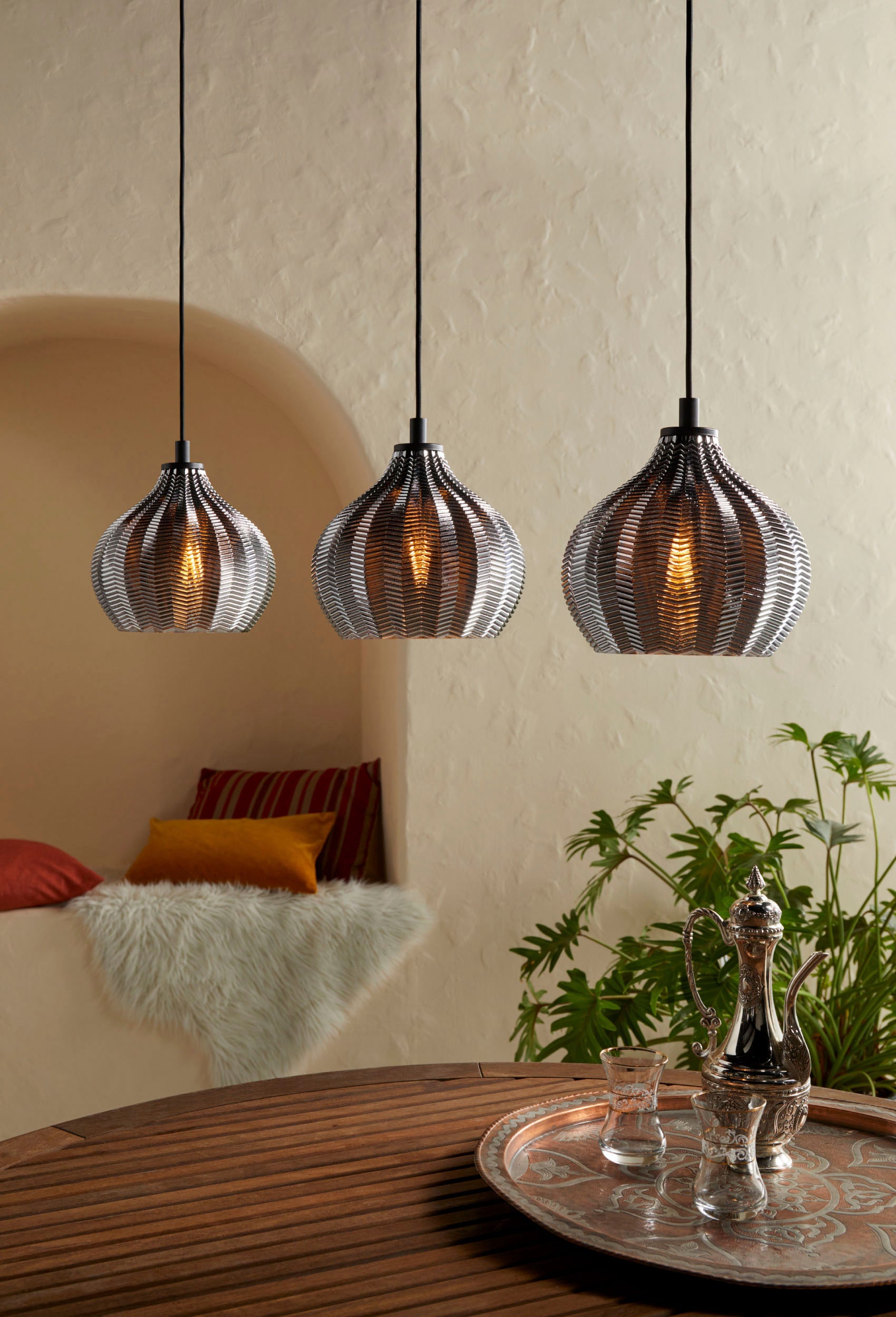 EGLO Hängeleuchte »TAMALLAT« E27 1 Stk. Hängeleuchte in schwarz aus Stahl  -  exkl. E27 - 40W