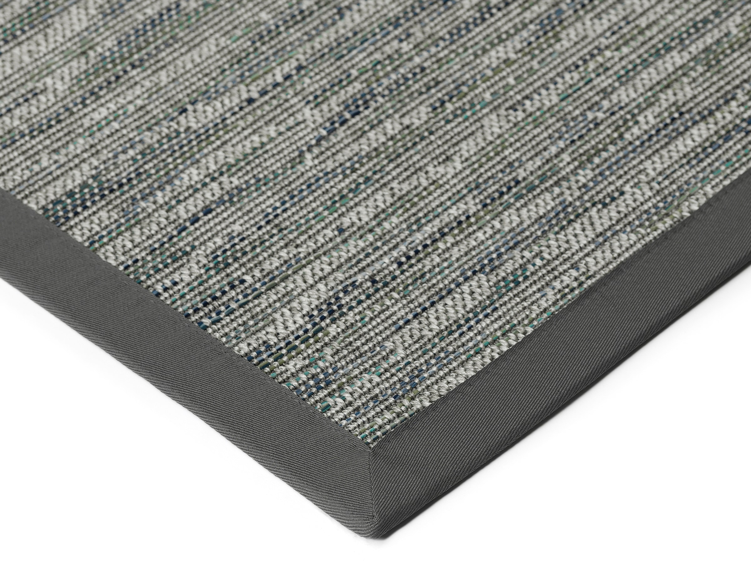Dekowe Teppich »Basic S2 Multi« rechteckig 10 mm Höhe meliert, Sisaloptik, mit Bordüre, In- und Outdoor geeignet